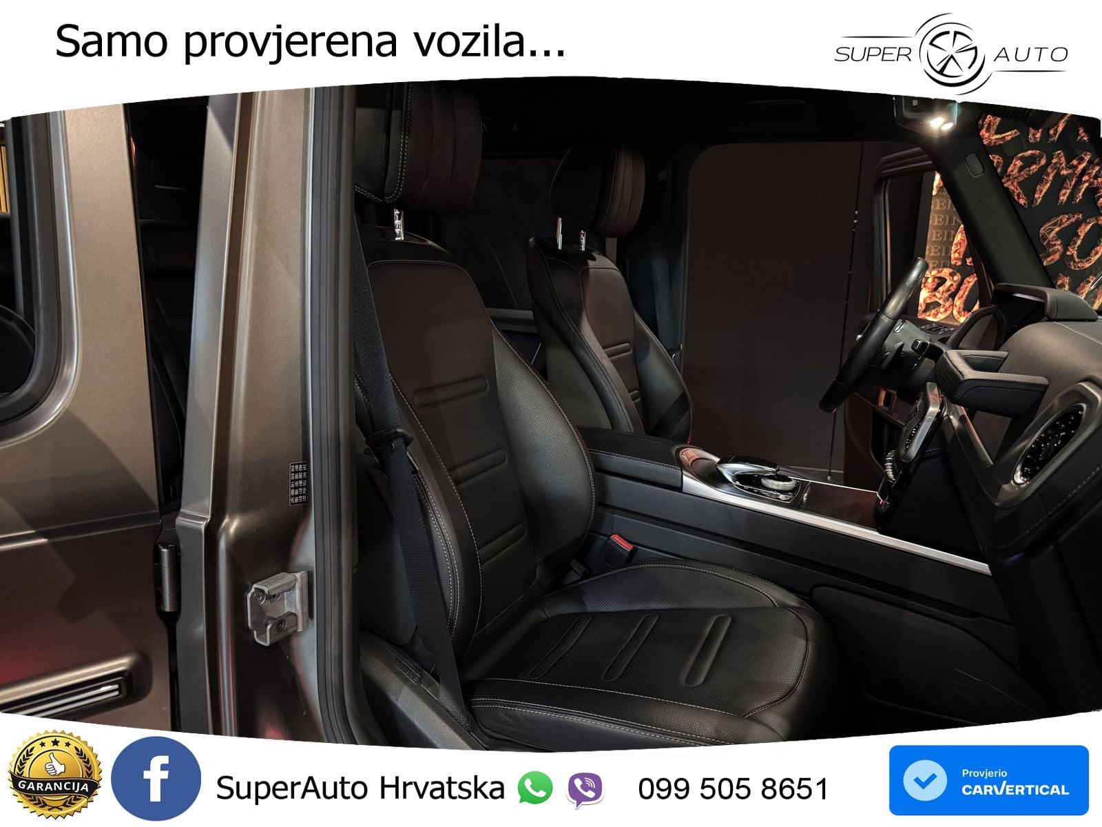 Mercedes G 500 Long V8 (422 KS) 4MATIC 9G-TRONIC ZRAČNI+ACC+4xGR SJED+360