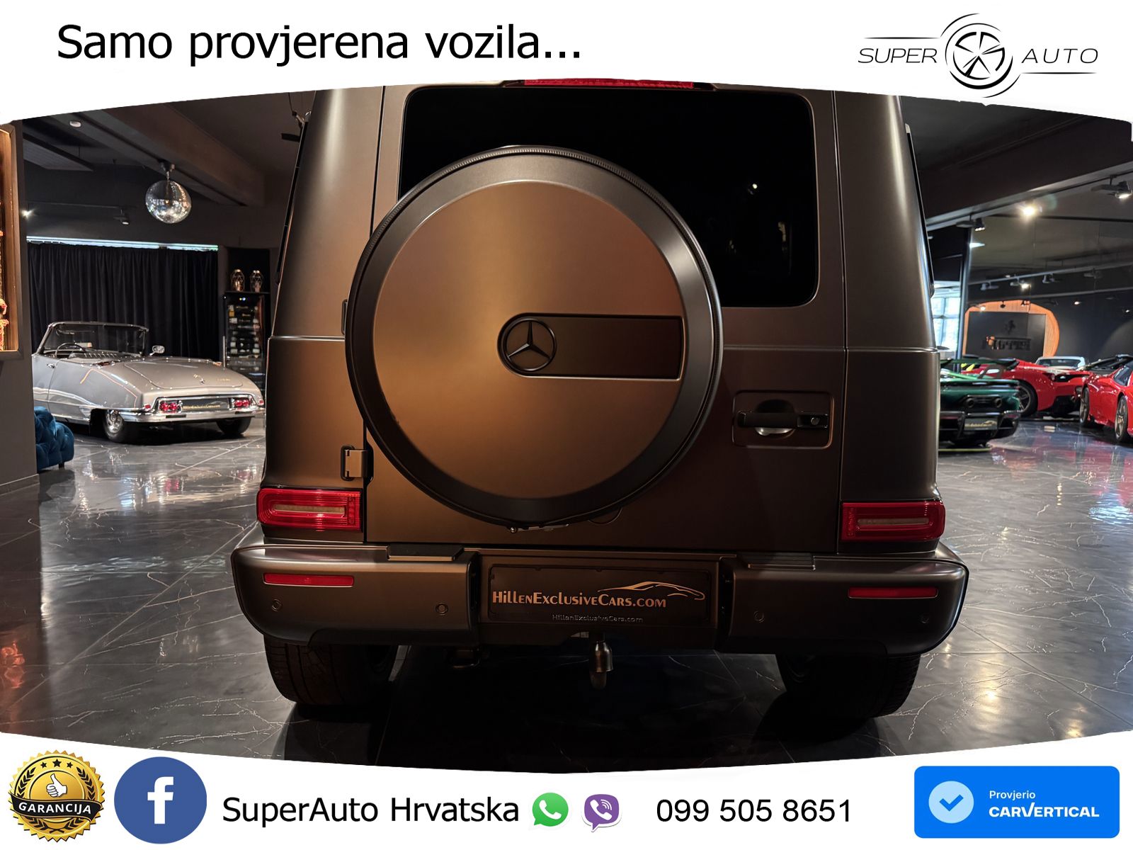 Mercedes G 500 Long V8 (422 KS) 4MATIC 9G-TRONIC ZRAČNI+ACC+4xGR SJED+360