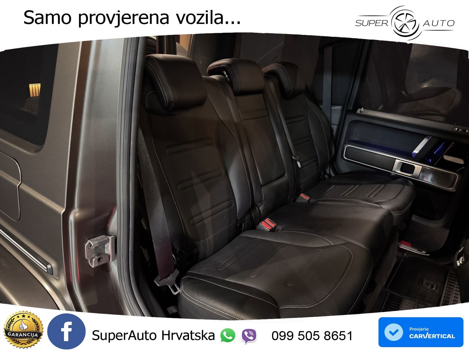 Mercedes G 500 Long V8 (422 KS) 4MATIC 9G-TRONIC ZRAČNI+ACC+4xGR SJED+360
