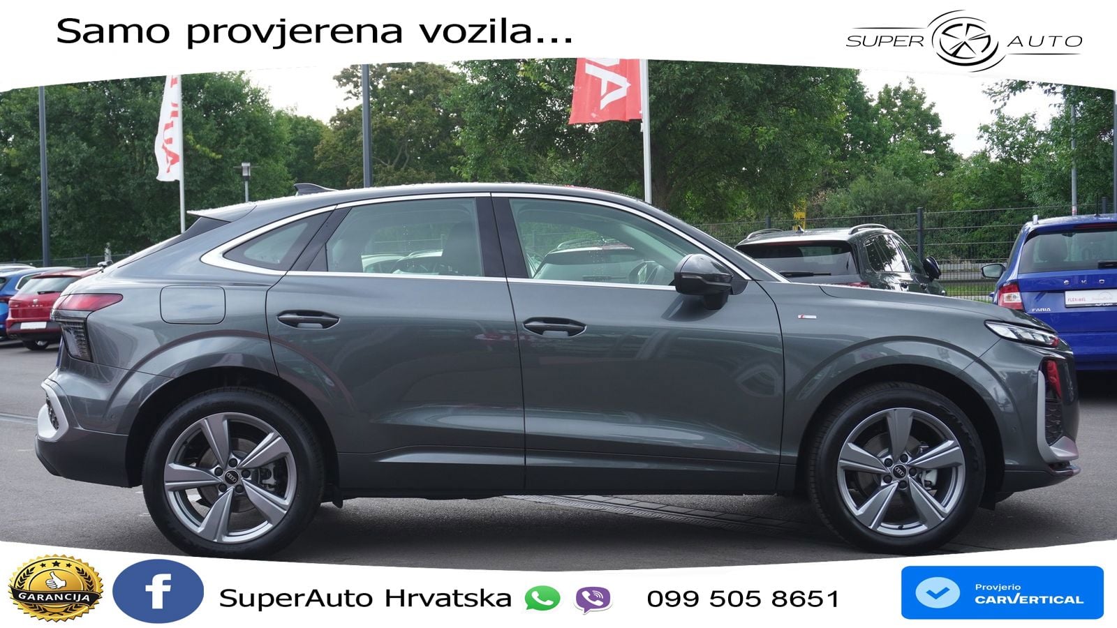 Audi Q3 Sportback 1.5 TFSI (150 KS) S tronic S line LED+GR SJED+ACC