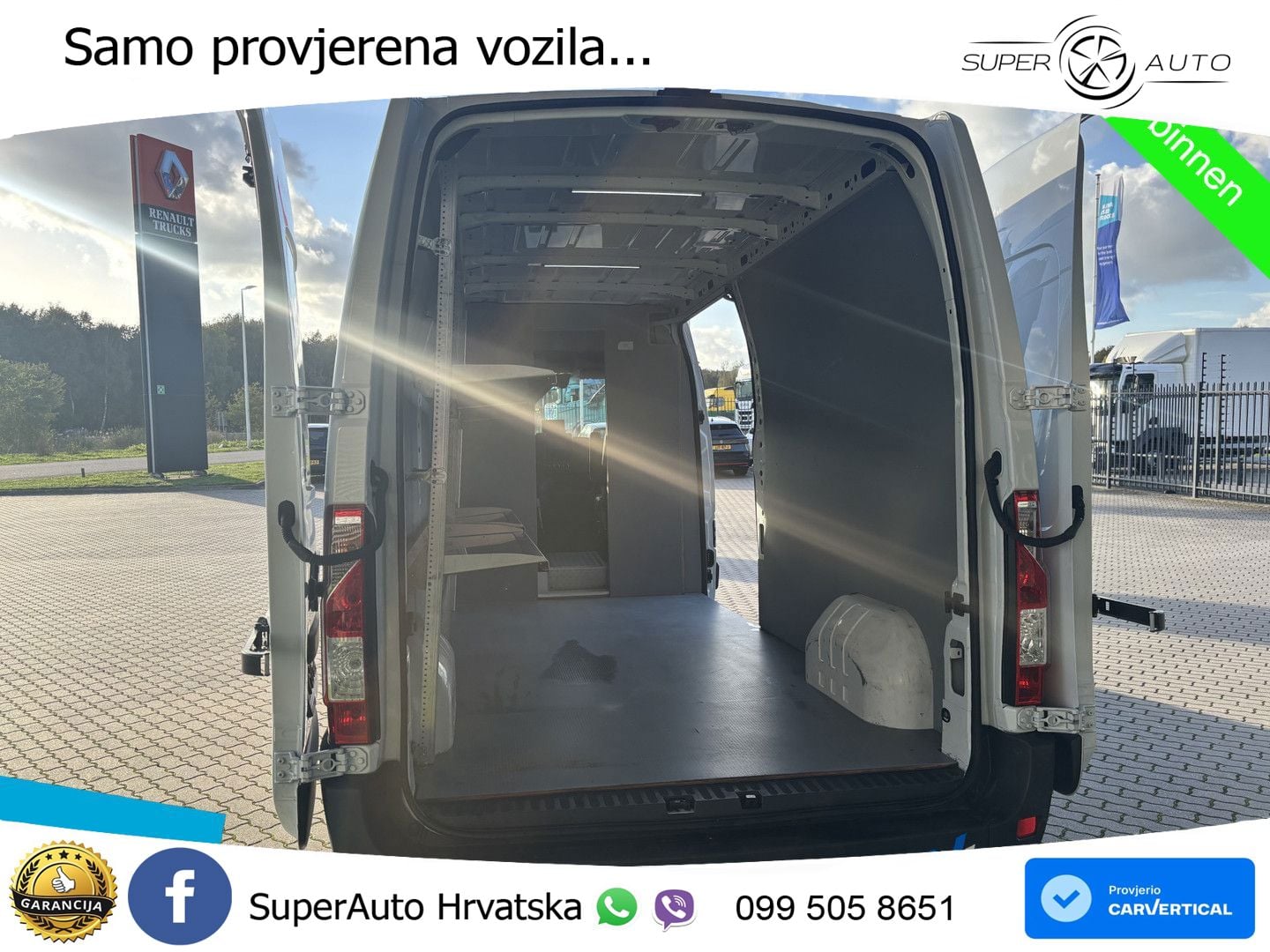 Renault Master T35 135 L3H2 Achteruitrijcamera + PostNL 136 KS