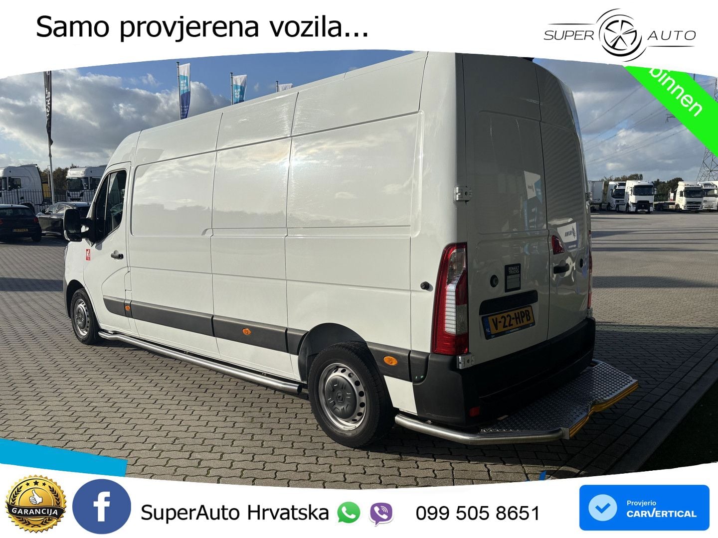 Renault Master T35 135 L3H2 Achteruitrijcamera + PostNL 136 KS