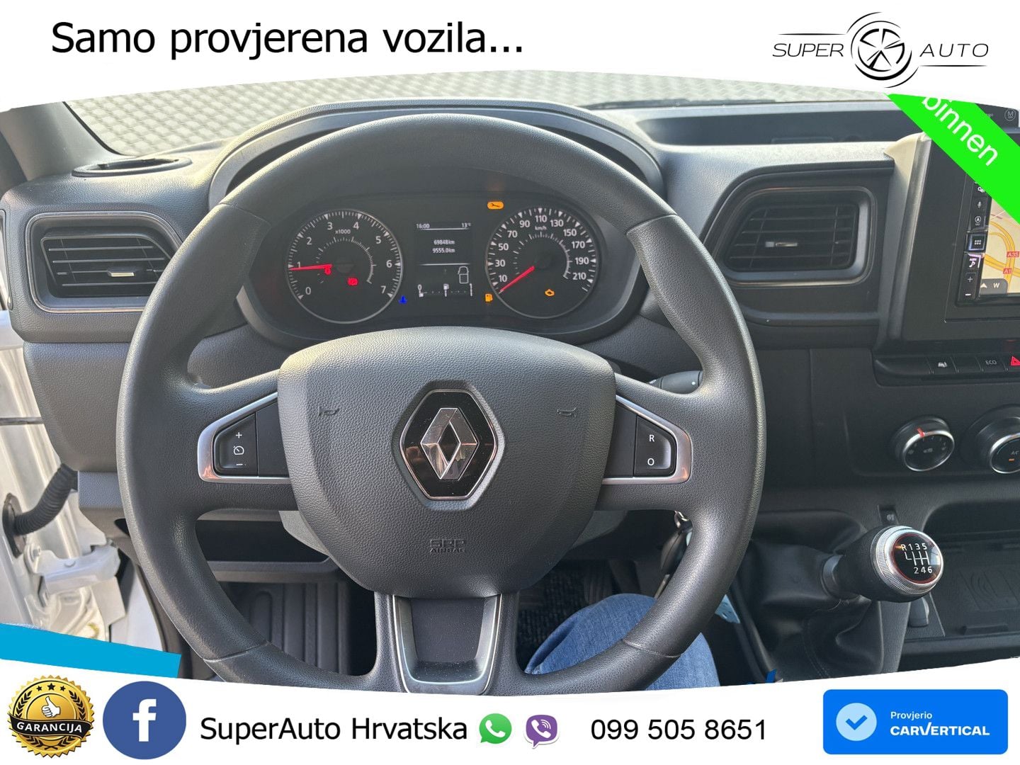 Renault Master T35 135 L3H2 Achteruitrijcamera + PostNL 136 KS