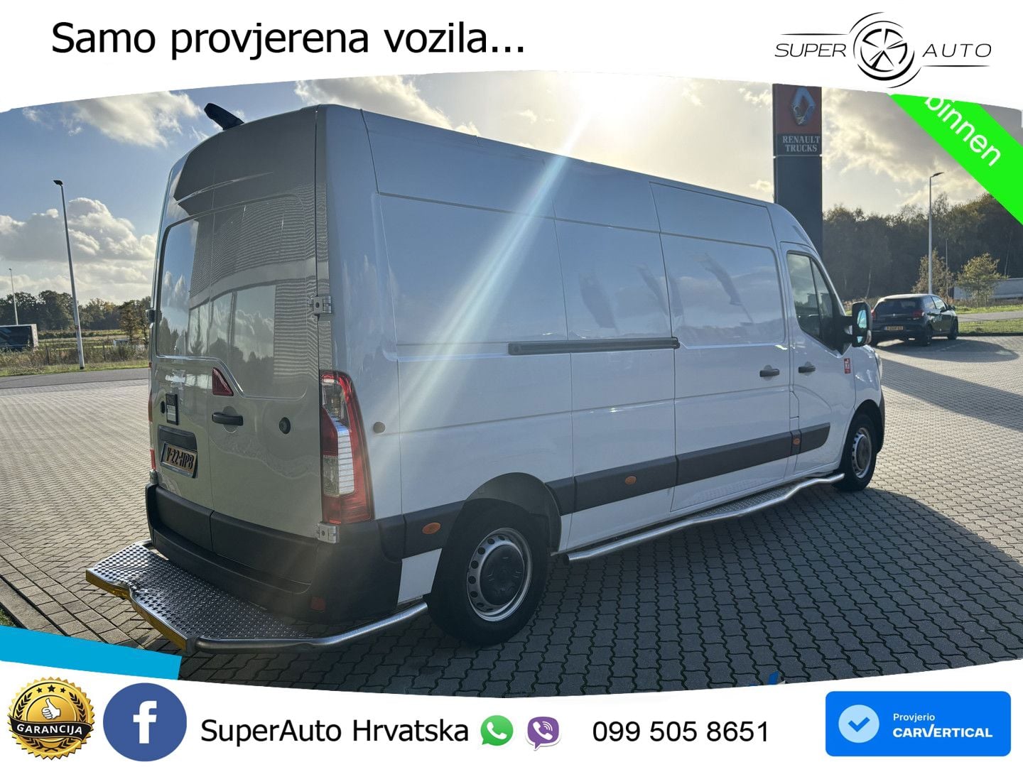 Renault Master T35 135 L3H2 Achteruitrijcamera + PostNL 136 KS