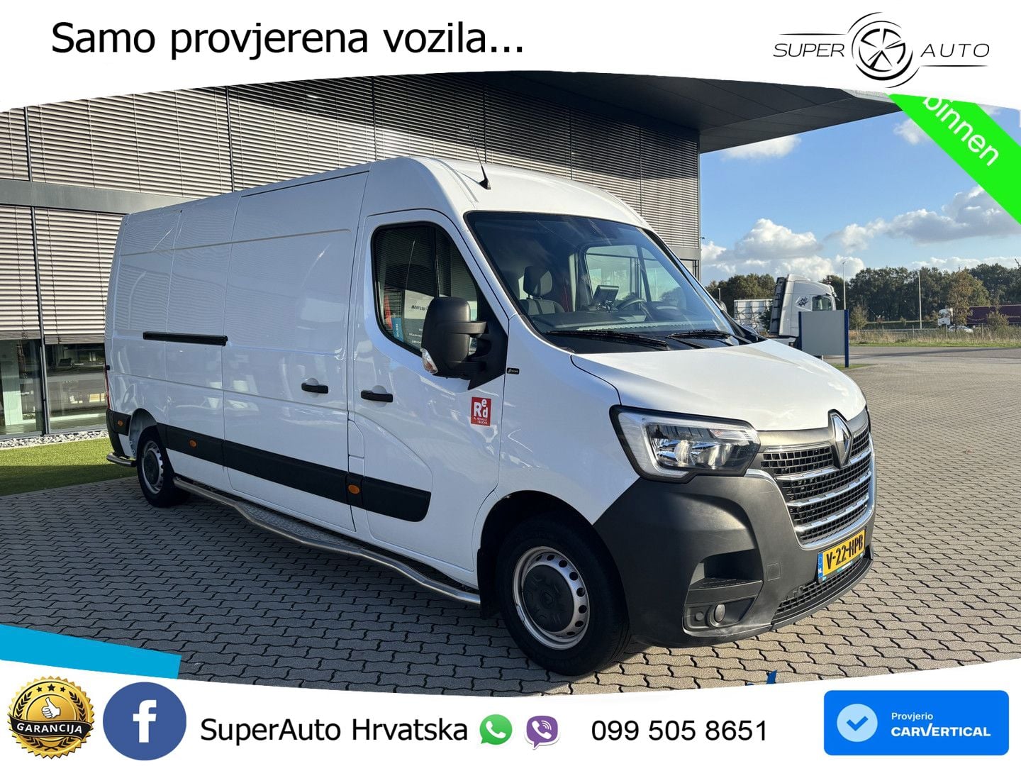 Renault Master T35 135 L3H2 Achteruitrijcamera + PostNL 136 KS