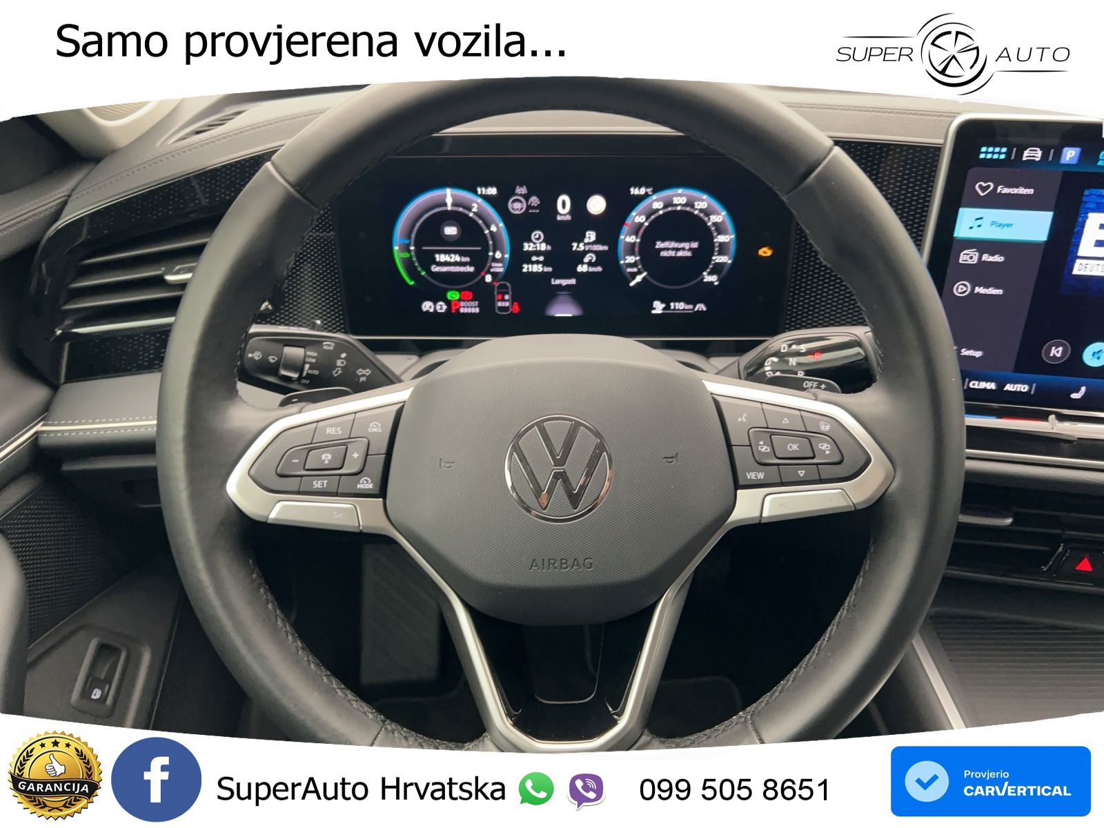 Volkswagen Passat Variant 1.5 TSI (204 KS) eHybrid DSG Business LED+GR SJED+ACC