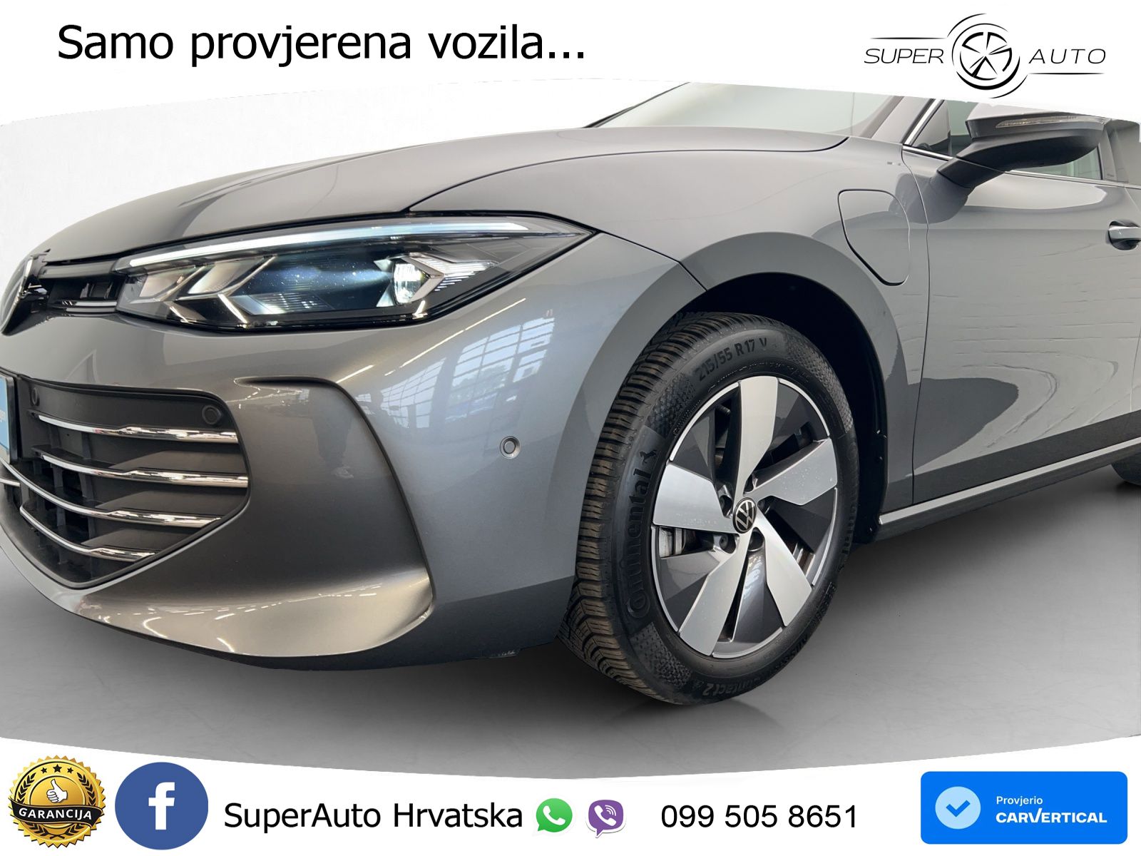 Volkswagen Passat Variant 1.5 TSI (204 KS) eHybrid DSG Business LED+GR SJED+ACC