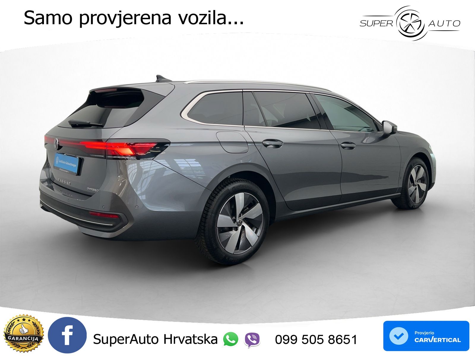 Volkswagen Passat Variant 1.5 TSI (204 KS) eHybrid DSG Business LED+GR SJED+ACC