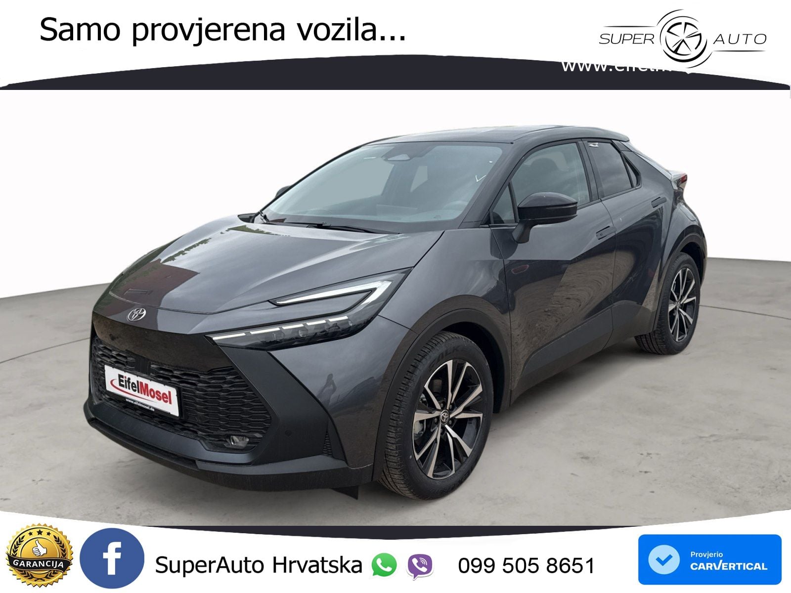 Toyota C-HR 1.8 (140 KS) Hybrid e-CVT Teamplayer LED+GR SJED+ACC