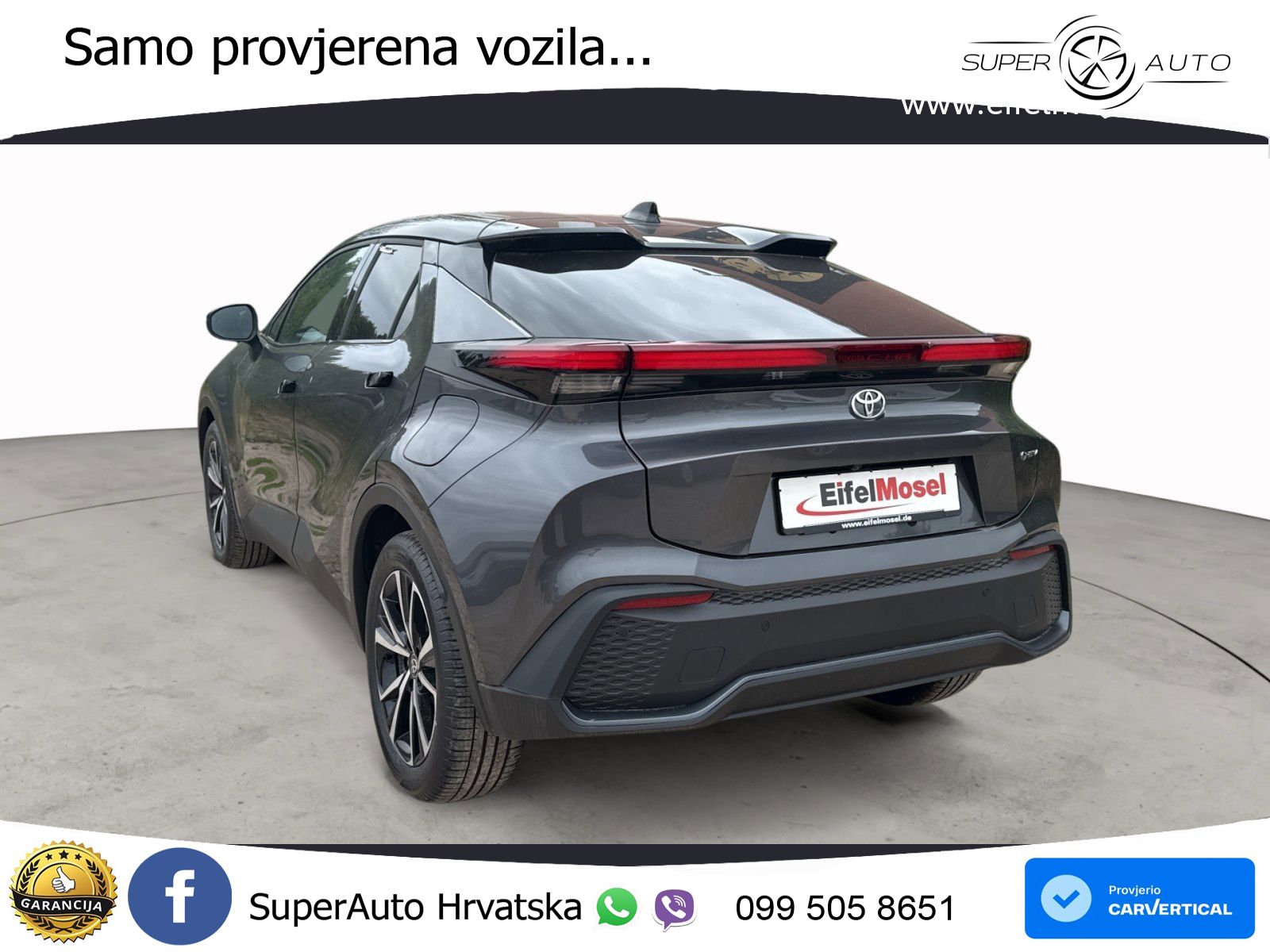 Toyota C-HR 1.8 (140 KS) Hybrid e-CVT Teamplayer LED+GR SJED+ACC