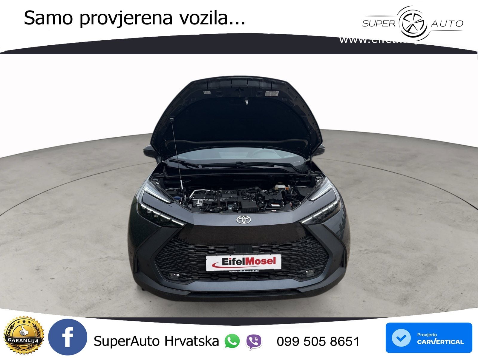Toyota C-HR 1.8 (140 KS) Hybrid e-CVT Teamplayer LED+GR SJED+ACC