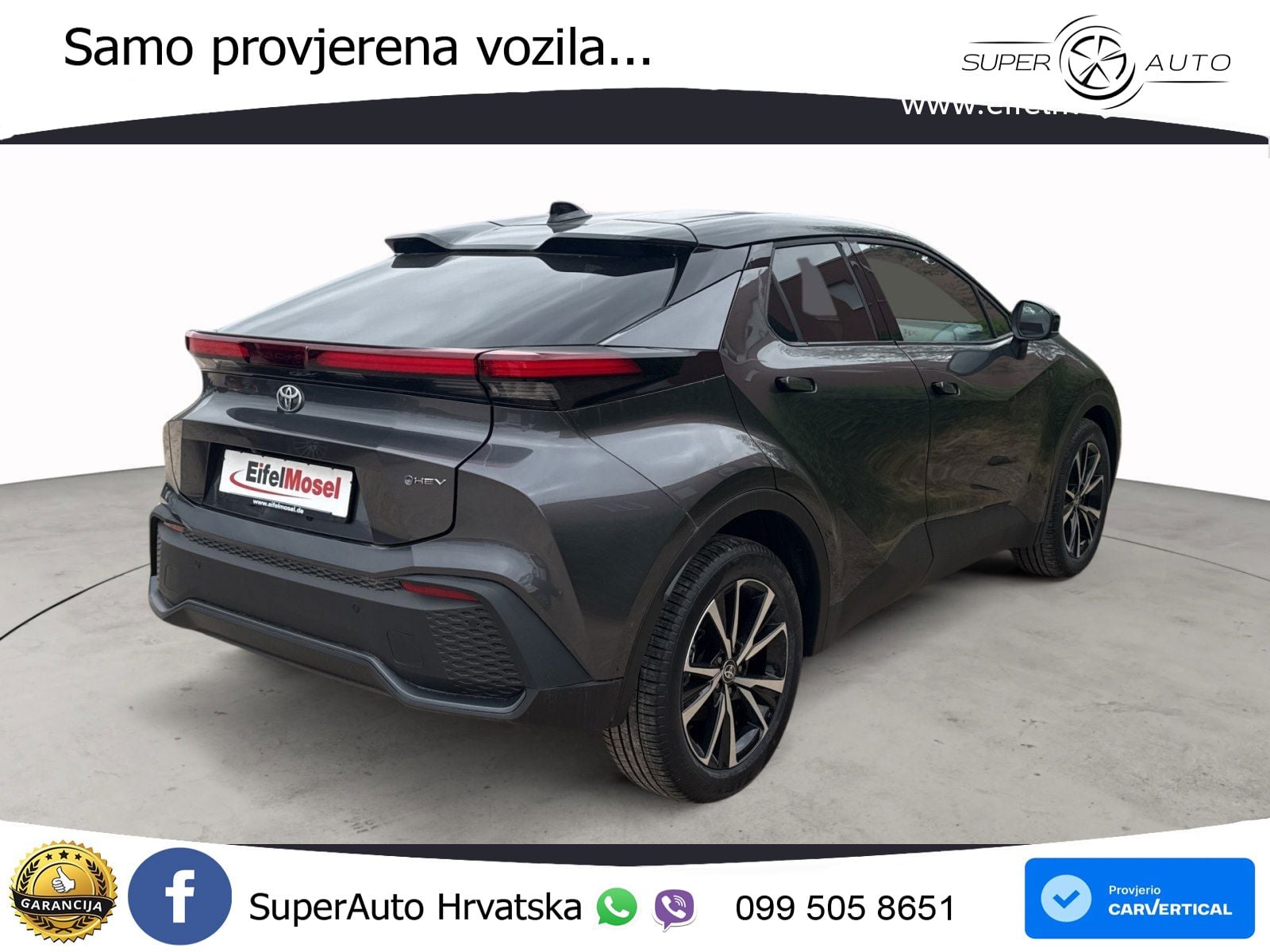Toyota C-HR 1.8 (140 KS) Hybrid e-CVT Teamplayer LED+GR SJED+ACC