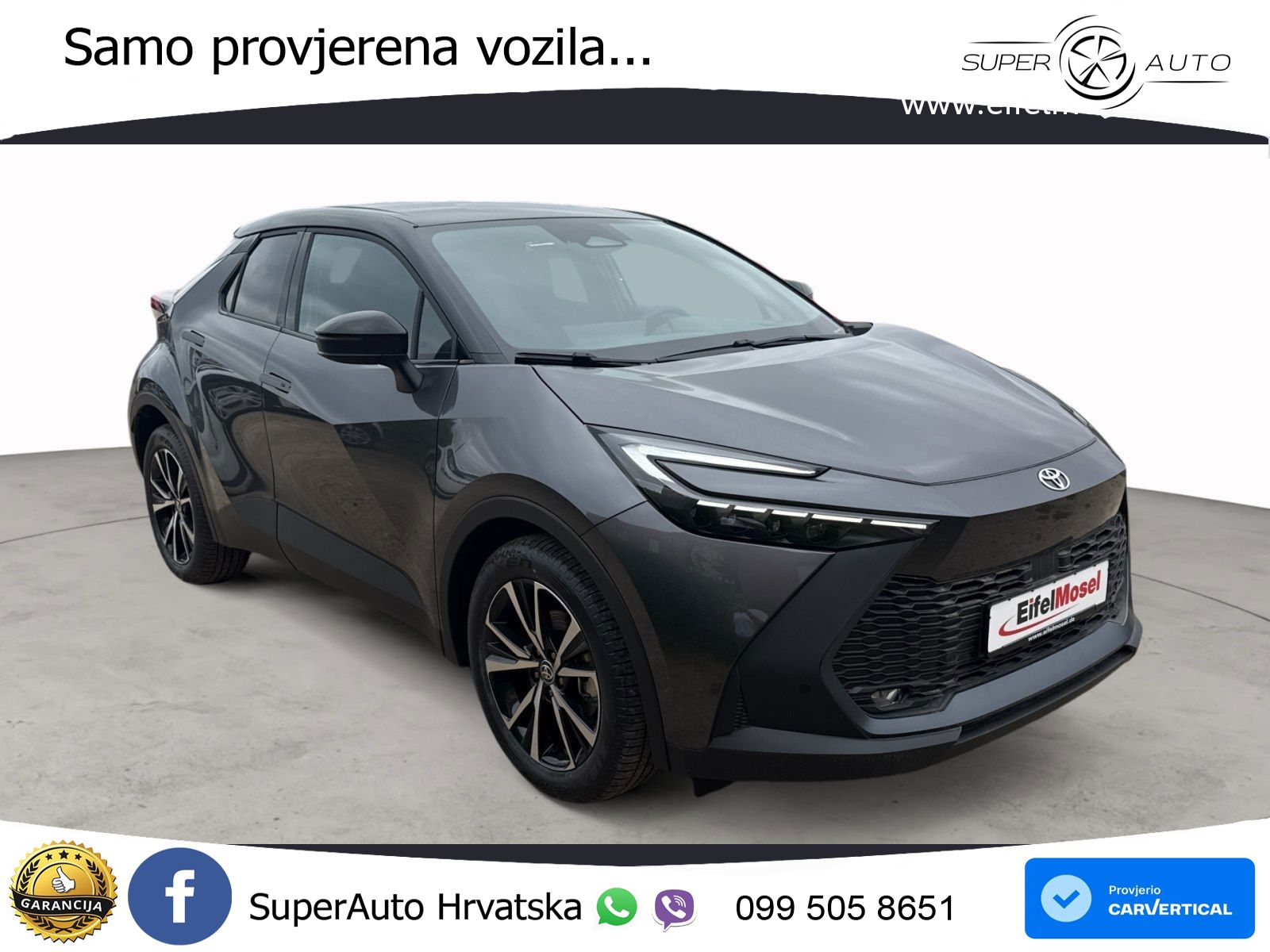 Toyota C-HR 1.8 (140 KS) Hybrid e-CVT Teamplayer LED+GR SJED+ACC