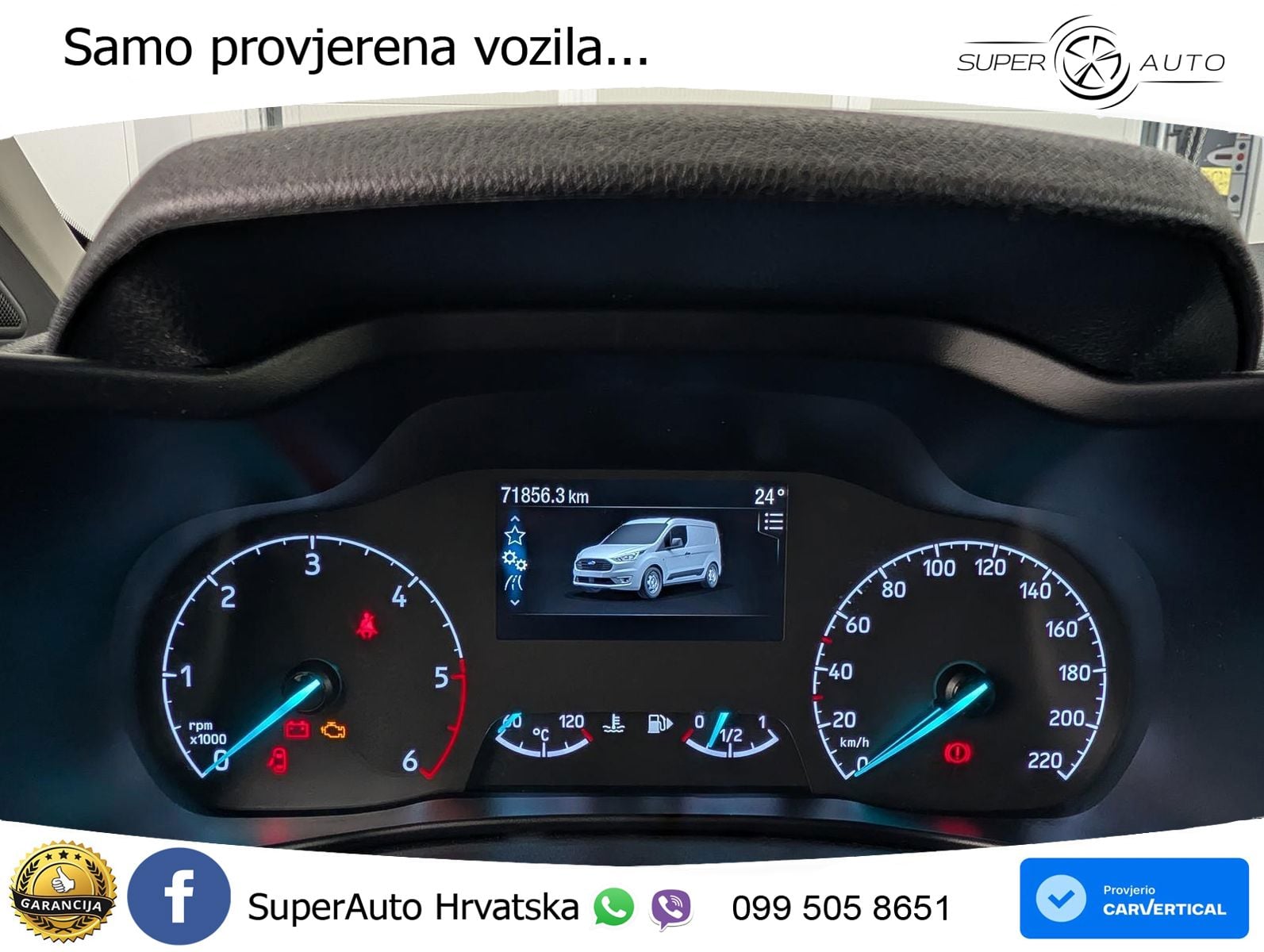 Ford Transit Connect 1.5 Trend 230 L2 Klima+Tempo+PPS 120 KS