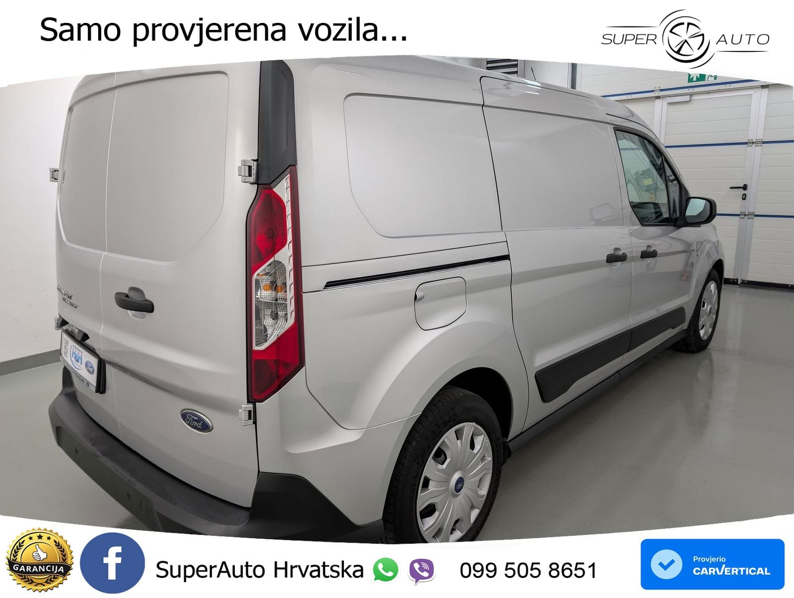 Ford Transit Connect 1.5 Trend 230 L2 Klima+Tempo+PPS 120 KS