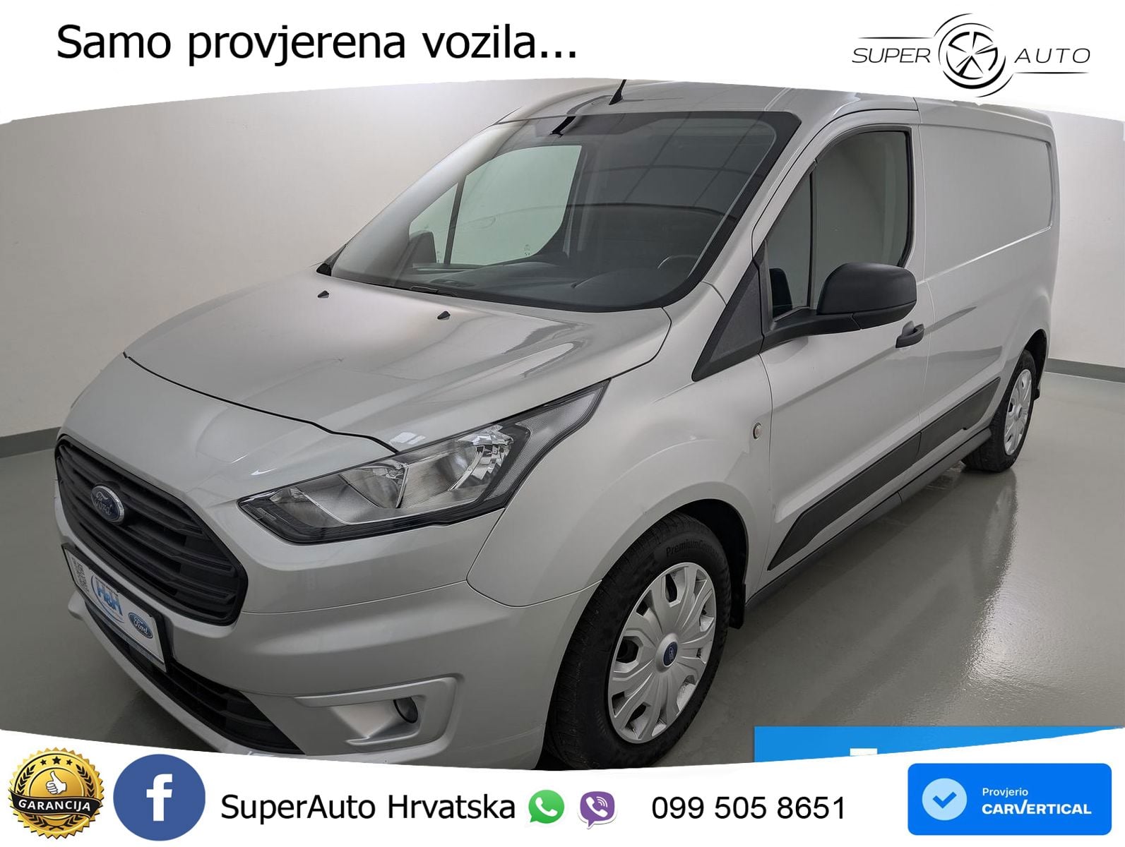 Ford Transit Connect 1.5 Trend 230 L2 Klima+Tempo+PPS 120 KS