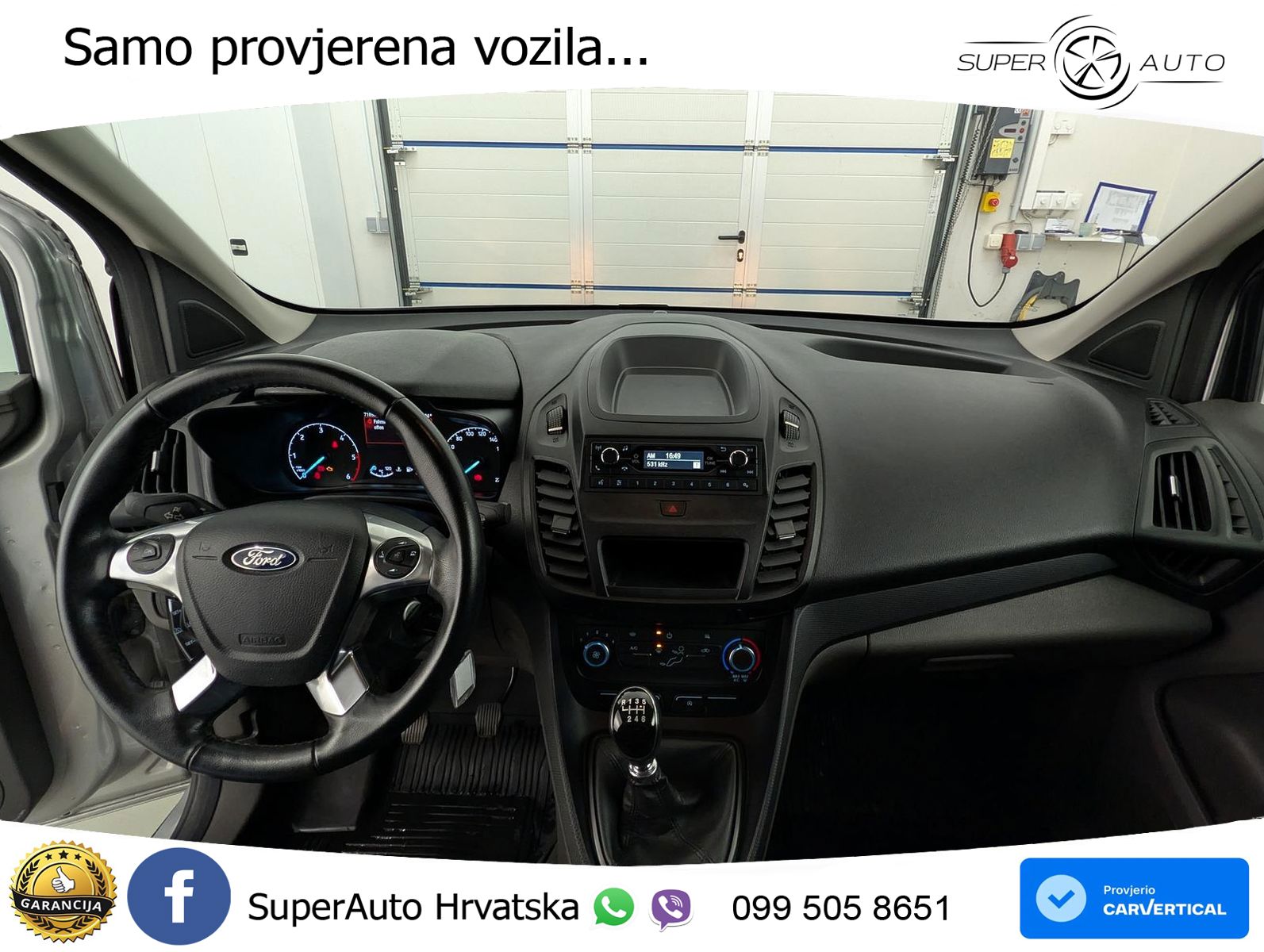 Ford Transit Connect 1.5 Trend 230 L2 Klima+Tempo+PPS 120 KS