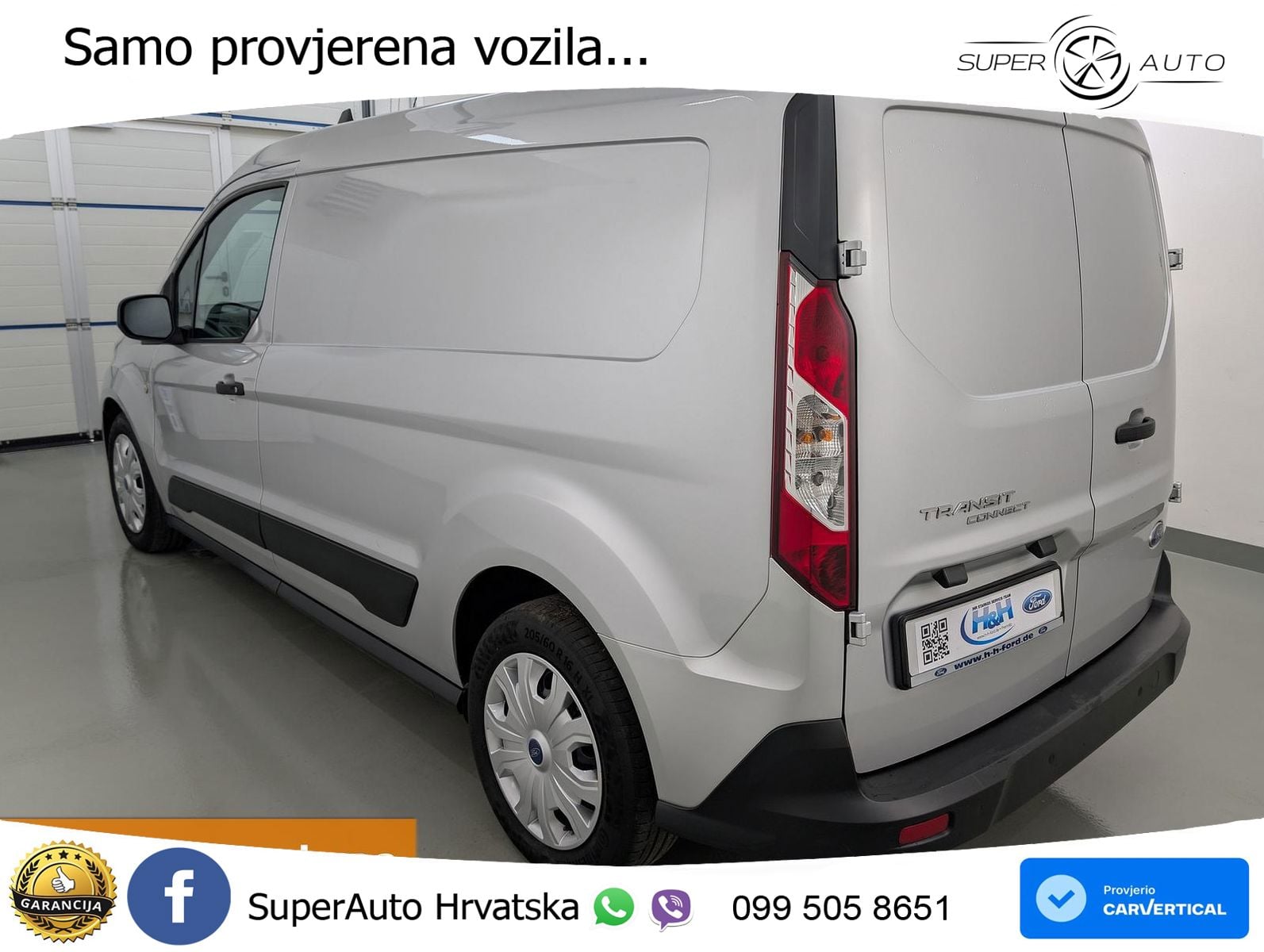 Ford Transit Connect 1.5 Trend 230 L2 Klima+Tempo+PPS 120 KS