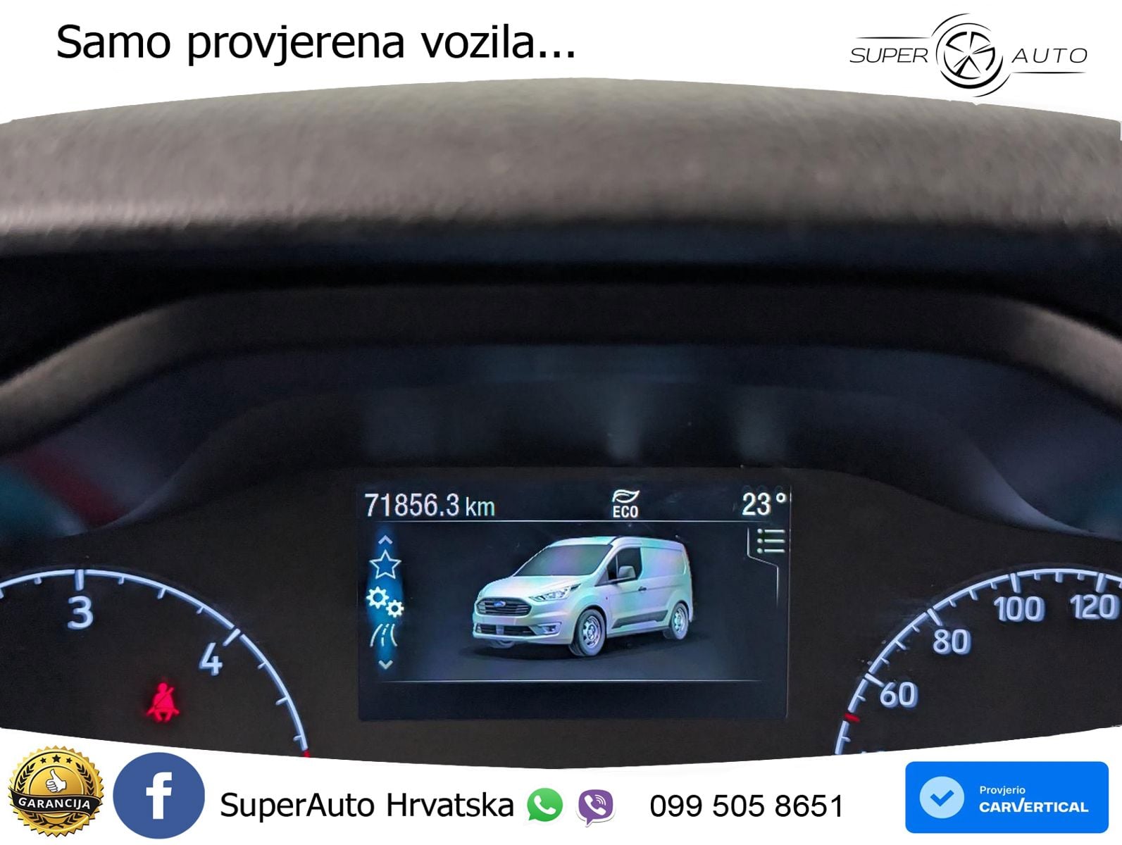 Ford Transit Connect 1.5 Trend 230 L2 Klima+Tempo+PPS 120 KS