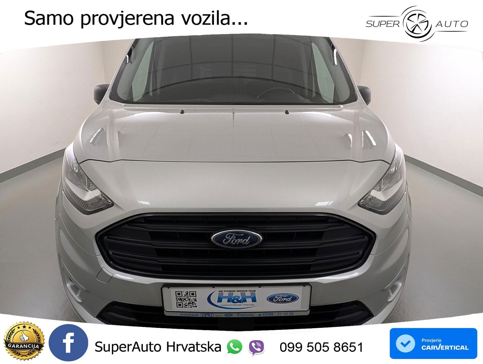Ford Transit Connect 1.5 Trend 230 L2 Klima+Tempo+PPS 120 KS