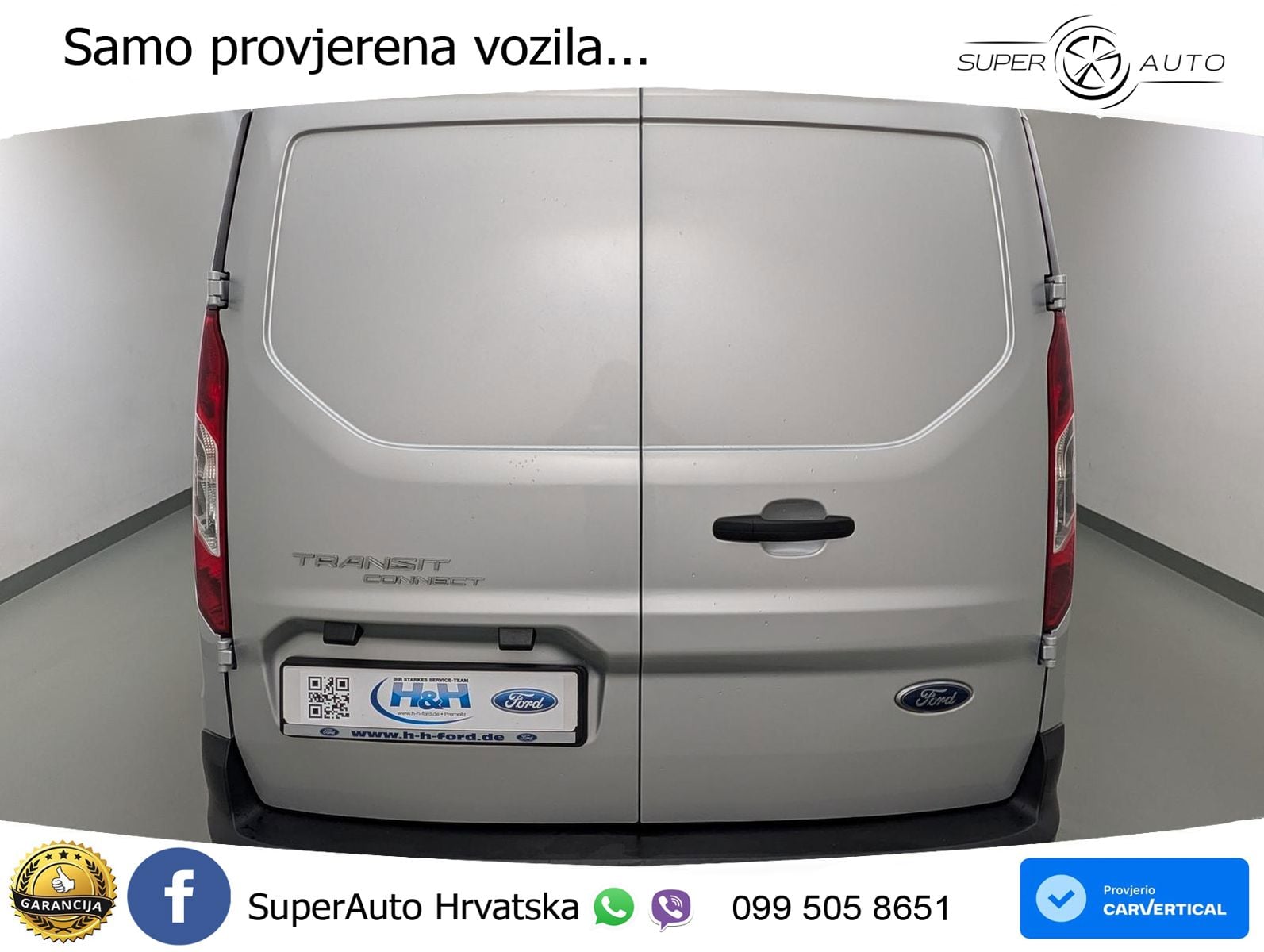 Ford Transit Connect 1.5 Trend 230 L2 Klima+Tempo+PPS 120 KS