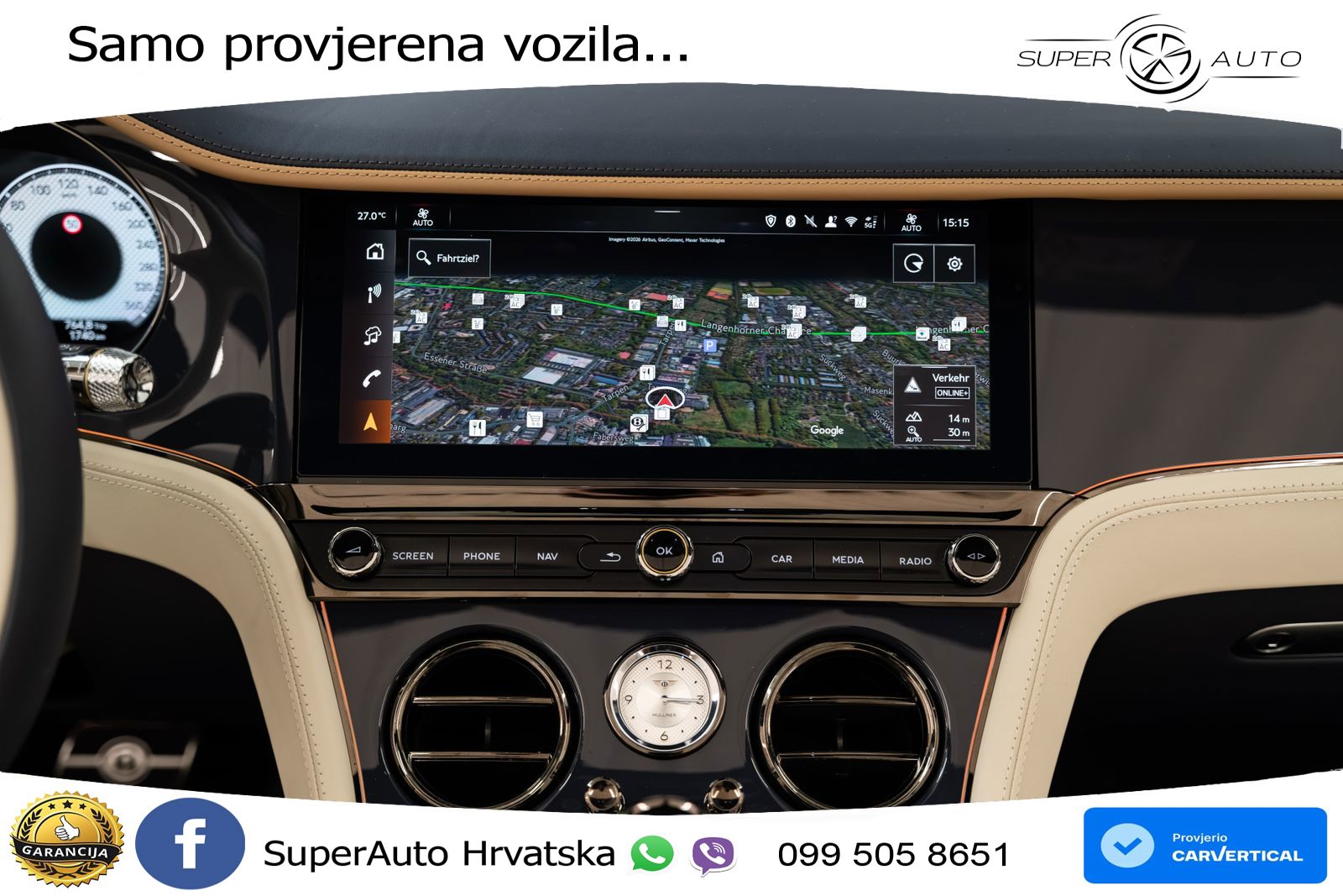 Bentley Continental GTC IV 4.0 V8 TFSi (782 KS) AWD DCT LED+GR SJED+ACC