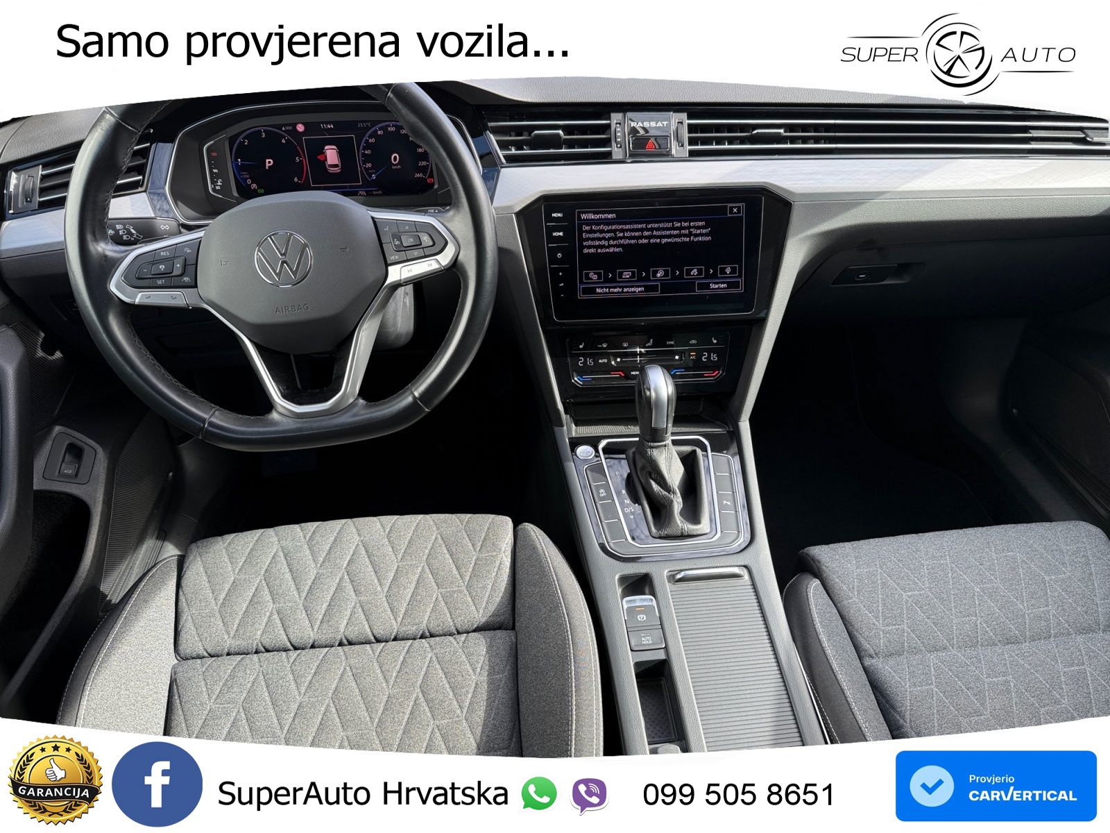 Volkswagen Passat Variant 2.0 TDI (150 KS) DSG Business LED+GR SJED+ACC