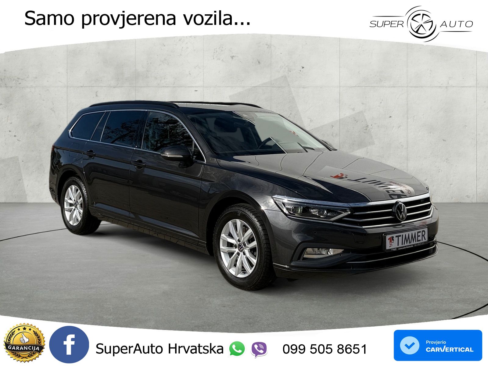 Volkswagen Passat Variant 2.0 TDI (150 KS) DSG Business LED+GR SJED+ACC