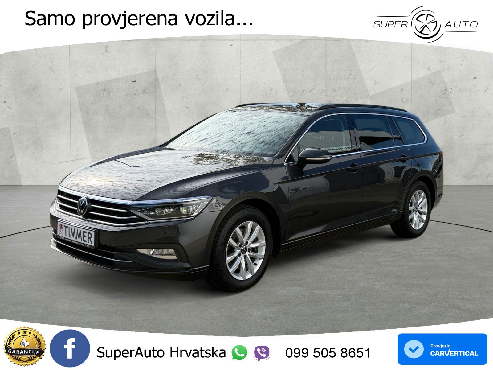 Volkswagen Passat Variant 2.0 TDI (150 KS) DSG Business LED+GR SJED+ACC