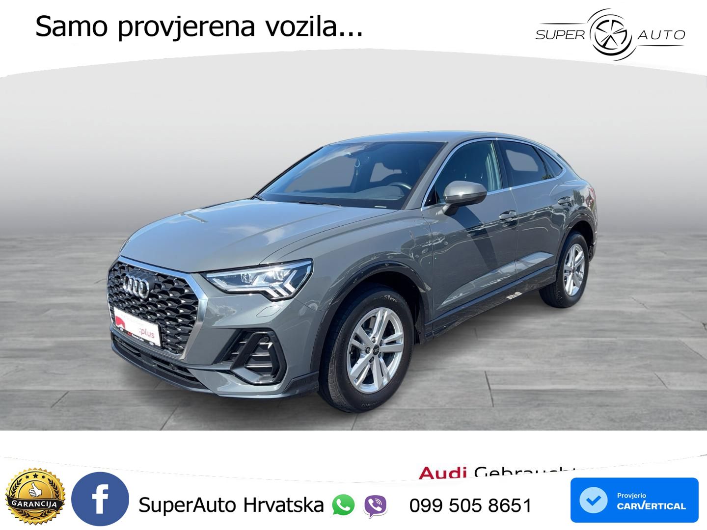 Audi Q3 Sportback 40 TDI (200 KS) quattro S tronic MATRIX+GR SJED+KAM