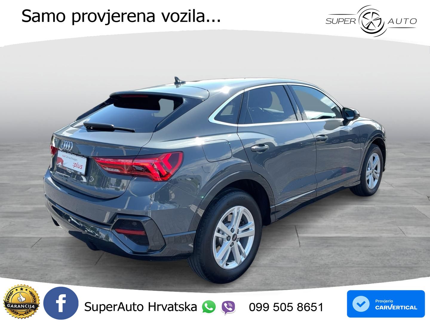 Audi Q3 Sportback 40 TDI (200 KS) quattro S tronic MATRIX+GR SJED+KAM