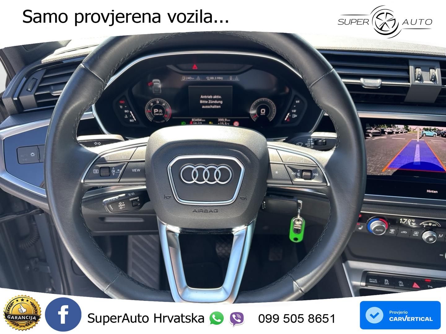 Audi Q3 Sportback 40 TDI (200 KS) quattro S tronic MATRIX+GR SJED+KAM