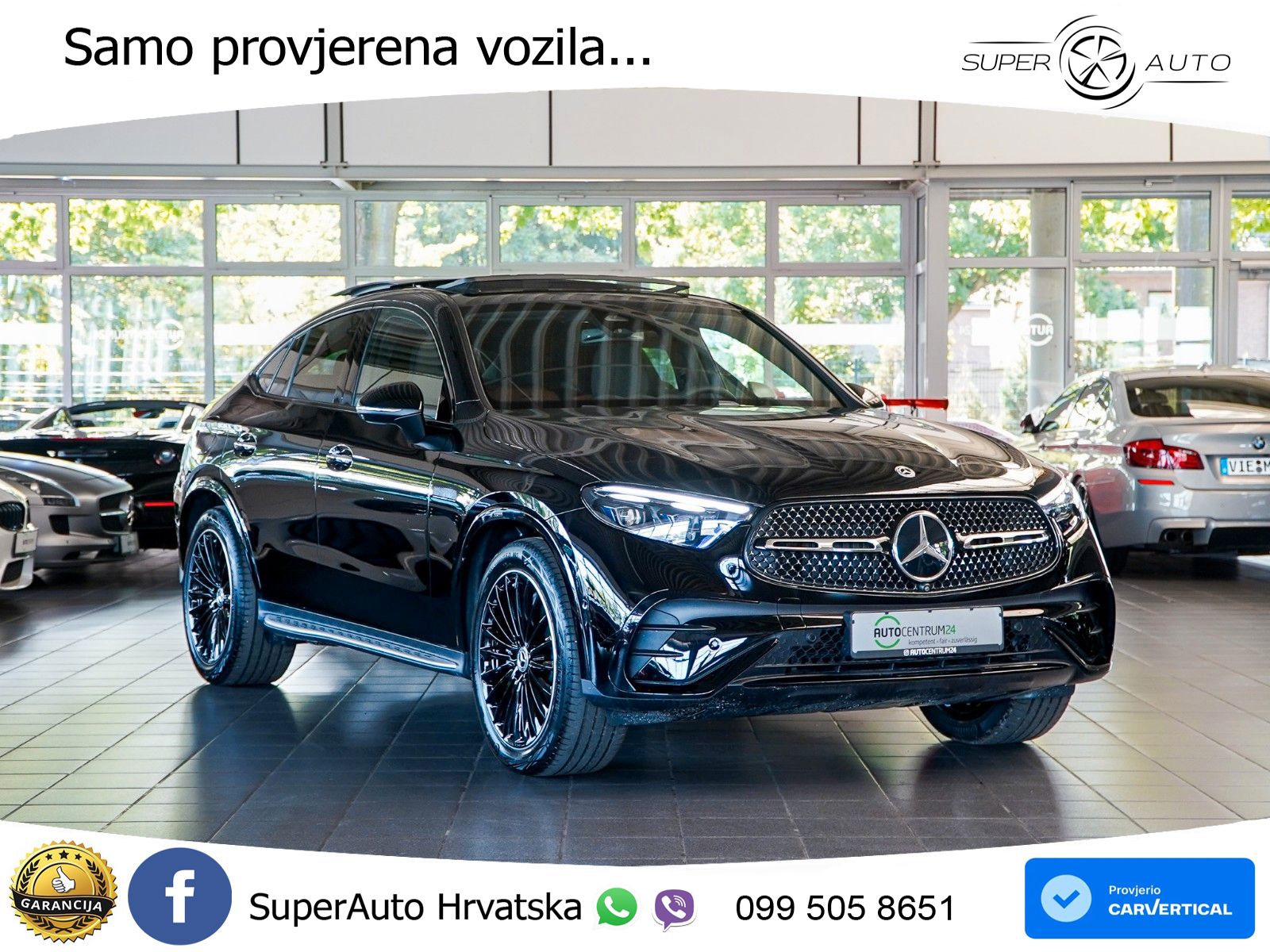 Mercedes GLC Coupe 220d (197 KS) 4MATIC 9G-TRONIC AMG ACC+HEAD+GR SJED+360+PANO