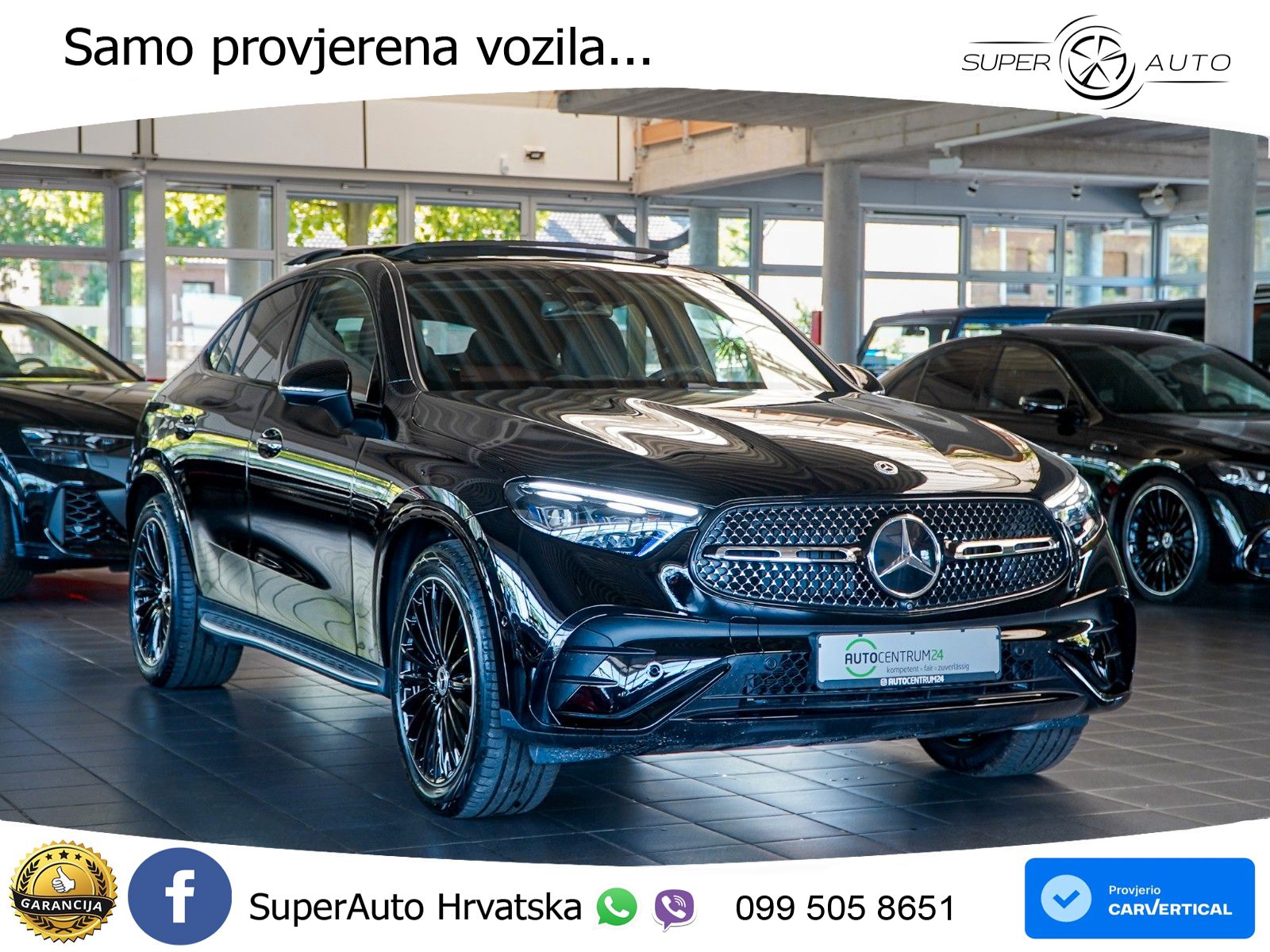 Mercedes GLC Coupe 220d (197 KS) 4MATIC 9G-TRONIC AMG ACC+HEAD+GR SJED+360+PANO