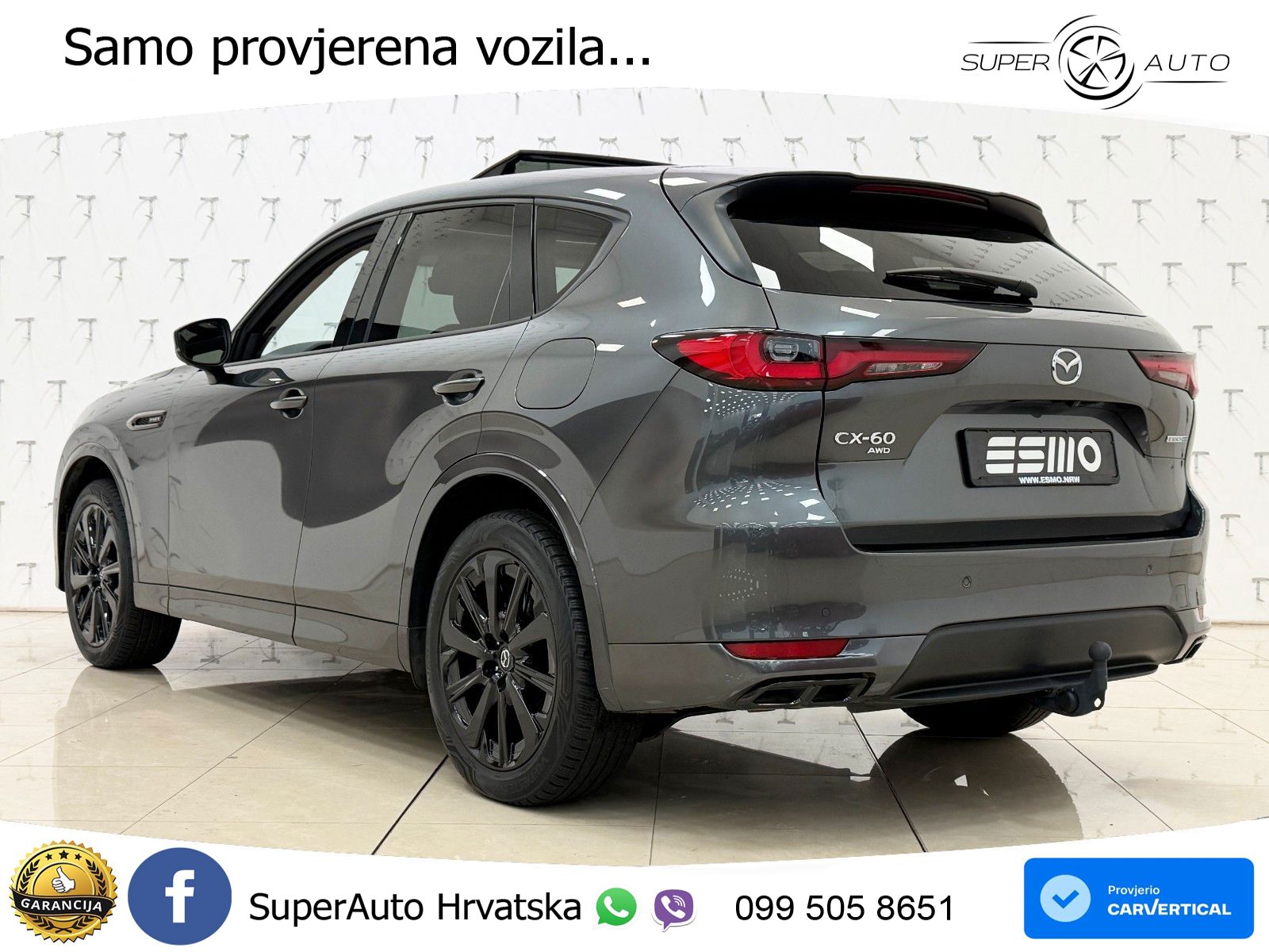 Mazda CX-60 2.5 e-Skyactiv (328 KS) AWD Automatic MATRIX+GR SJED+KAM