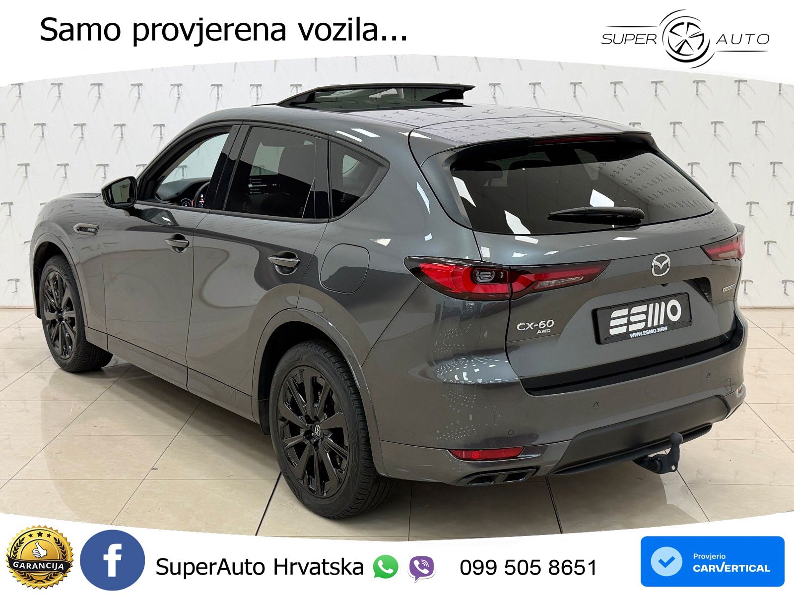 Mazda CX-60 2.5 e-Skyactiv (328 KS) AWD Automatic MATRIX+GR SJED+KAM