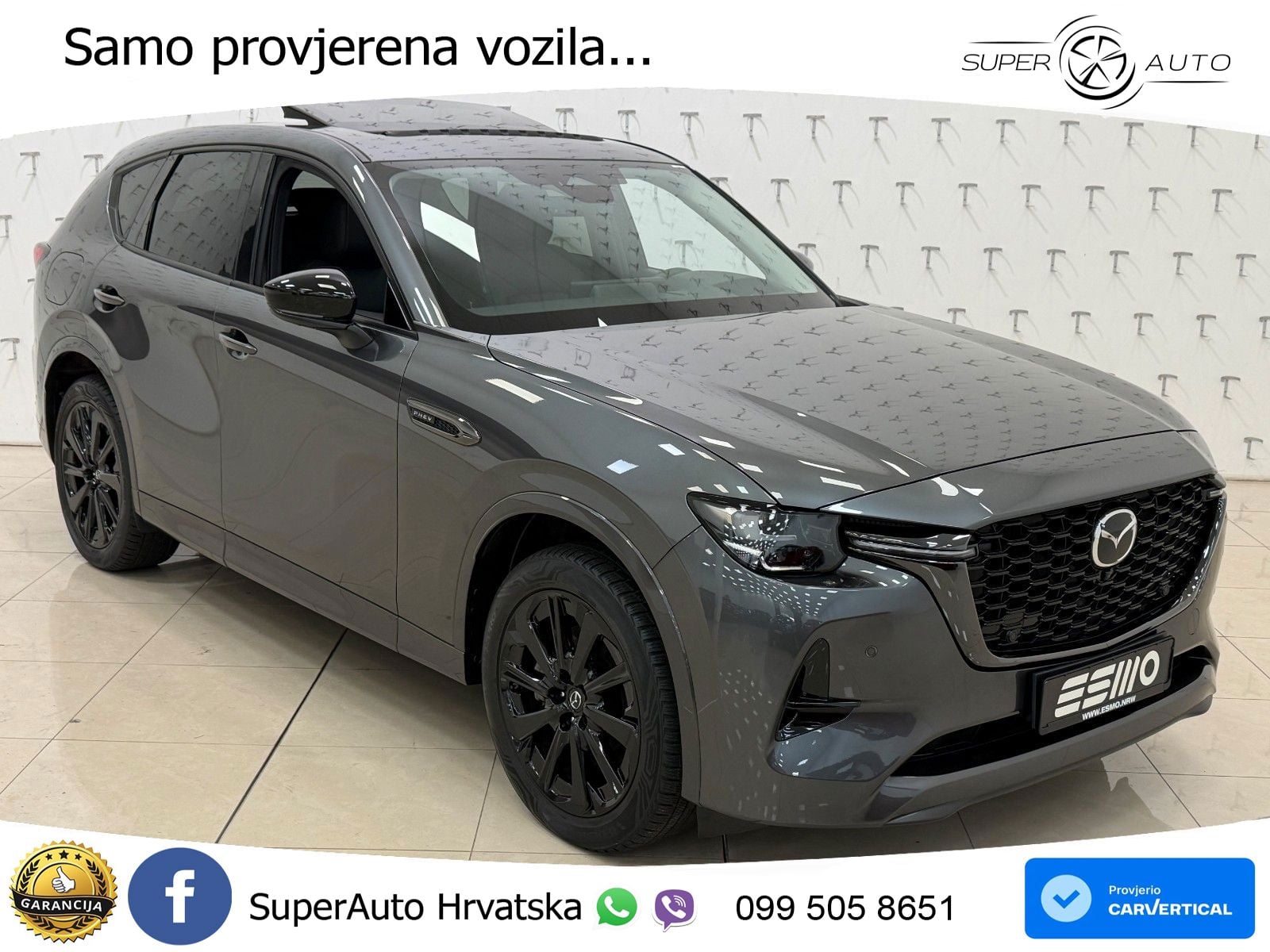Mazda CX-60 2.5 e-Skyactiv (328 KS) AWD Automatic MATRIX+GR SJED+KAM