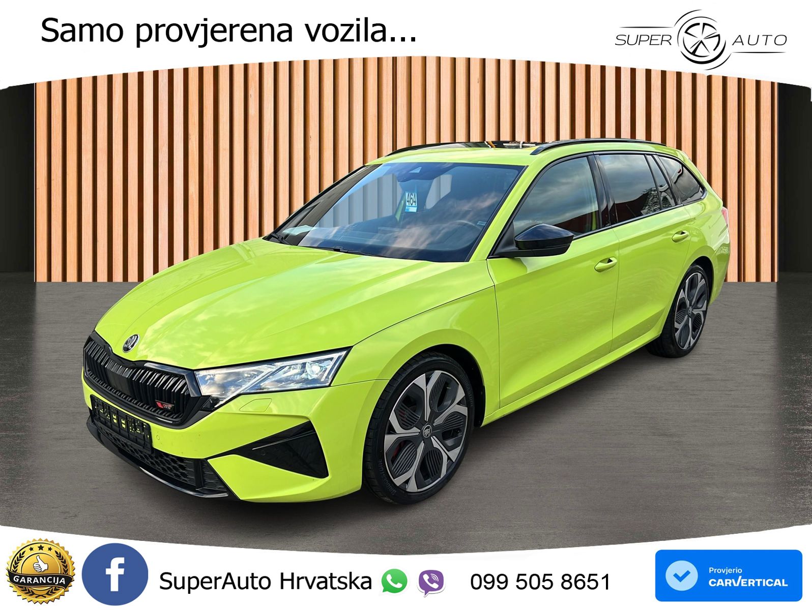 Škoda Octavia Combi RS 2.0 TSI (265 KS) DSG MATRIX+GR SJED+KAM