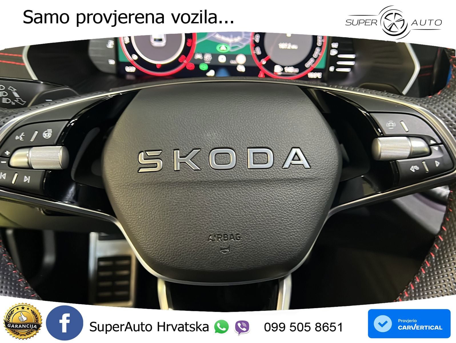 Škoda Octavia Combi RS 2.0 TSI (265 KS) DSG MATRIX+GR SJED+KAM