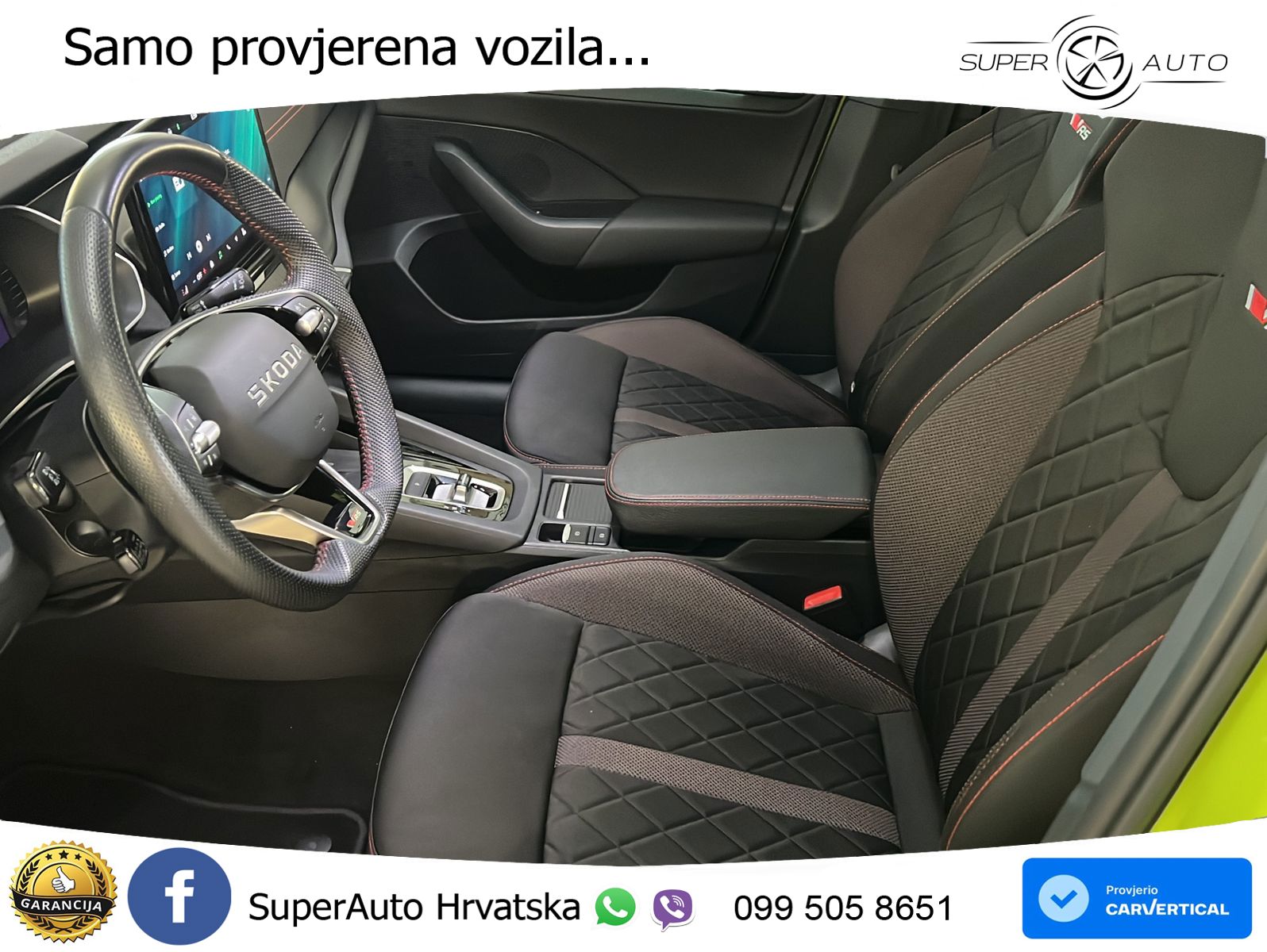 Škoda Octavia Combi RS 2.0 TSI (265 KS) DSG MATRIX+GR SJED+KAM