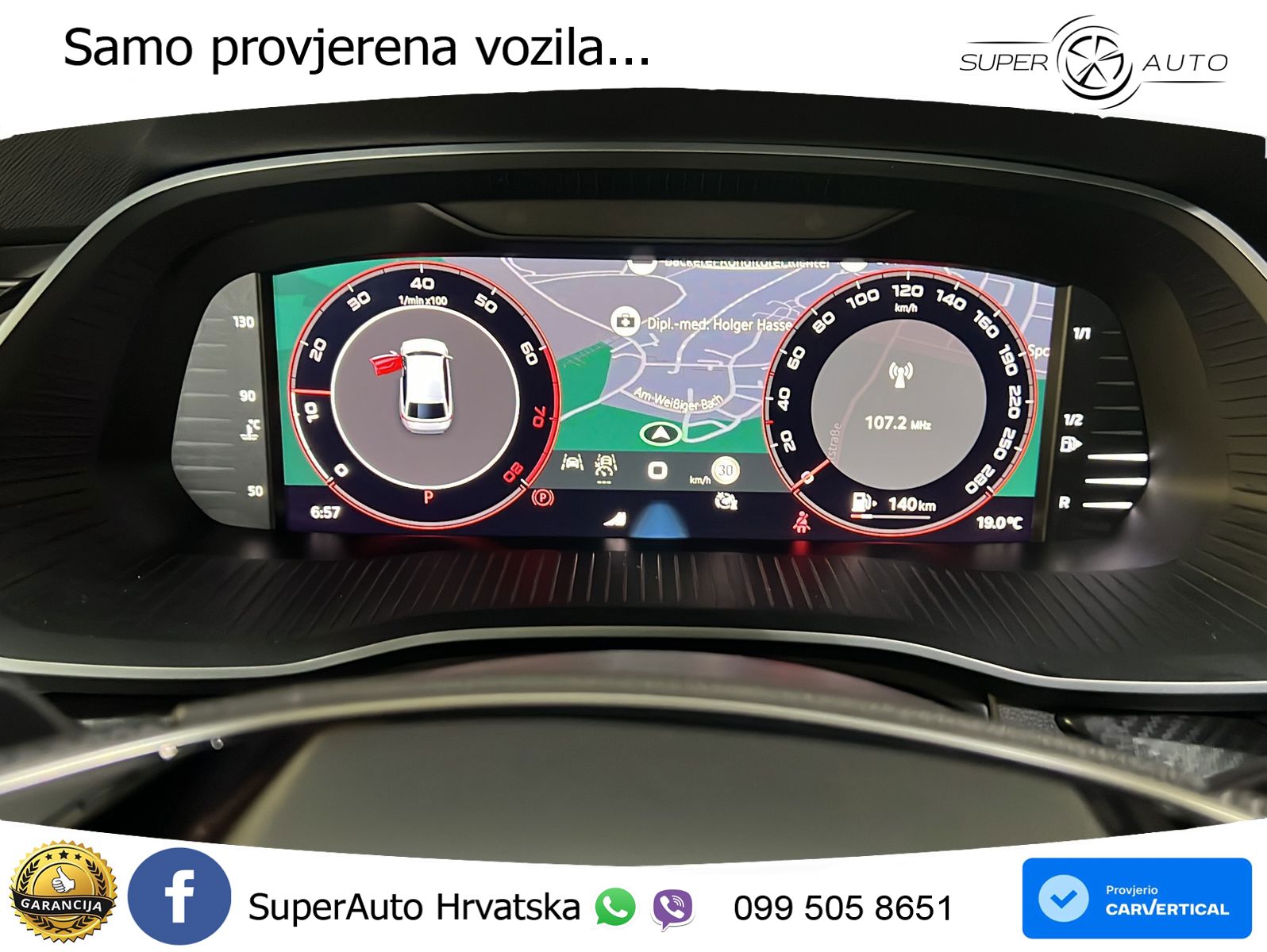 Škoda Octavia Combi RS 2.0 TSI (265 KS) DSG MATRIX+GR SJED+KAM