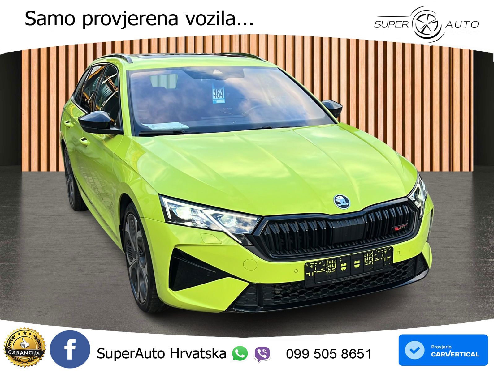 Škoda Octavia Combi RS 2.0 TSI (265 KS) DSG MATRIX+GR SJED+KAM