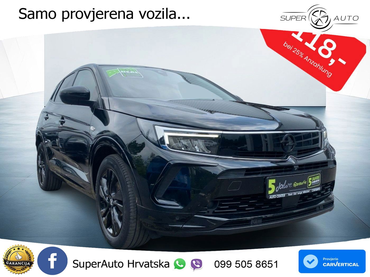 Opel Grandland 1.2i Turbo (130 KS) GS