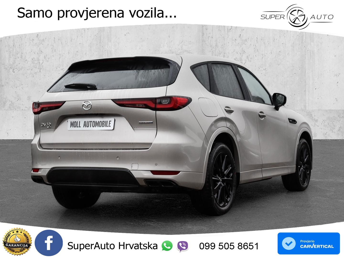 Mazda CX-60 2.5 e-Skyactiv (328 KS) AWD Automatic LED+GR SJED+ACC