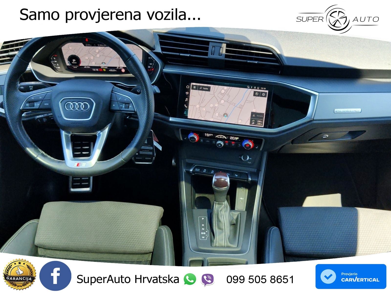 Audi Q3 45 TFSI (245 KS) quattro S tronic S line LED+GR SJED+ACC