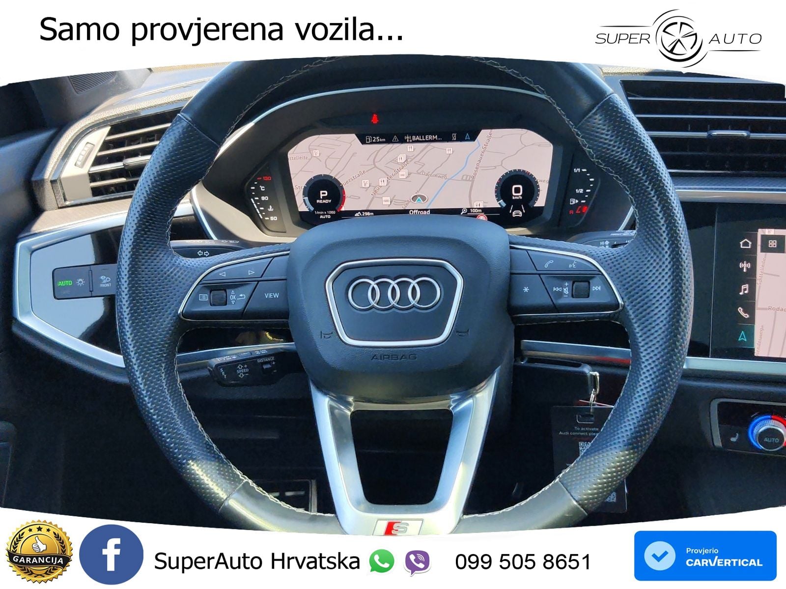 Audi Q3 45 TFSI (245 KS) quattro S tronic S line LED+GR SJED+ACC