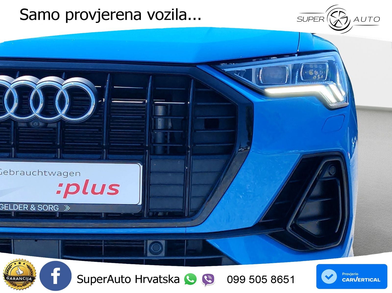 Audi Q3 45 TFSI (245 KS) quattro S tronic S line LED+GR SJED+ACC