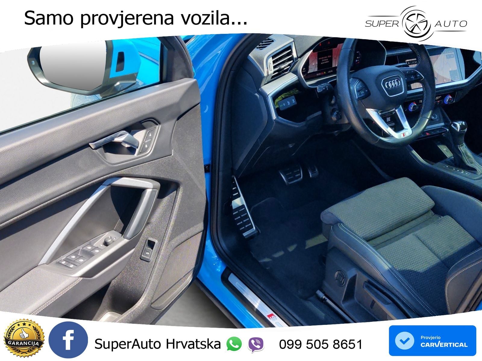 Audi Q3 45 TFSI (245 KS) quattro S tronic S line LED+GR SJED+ACC