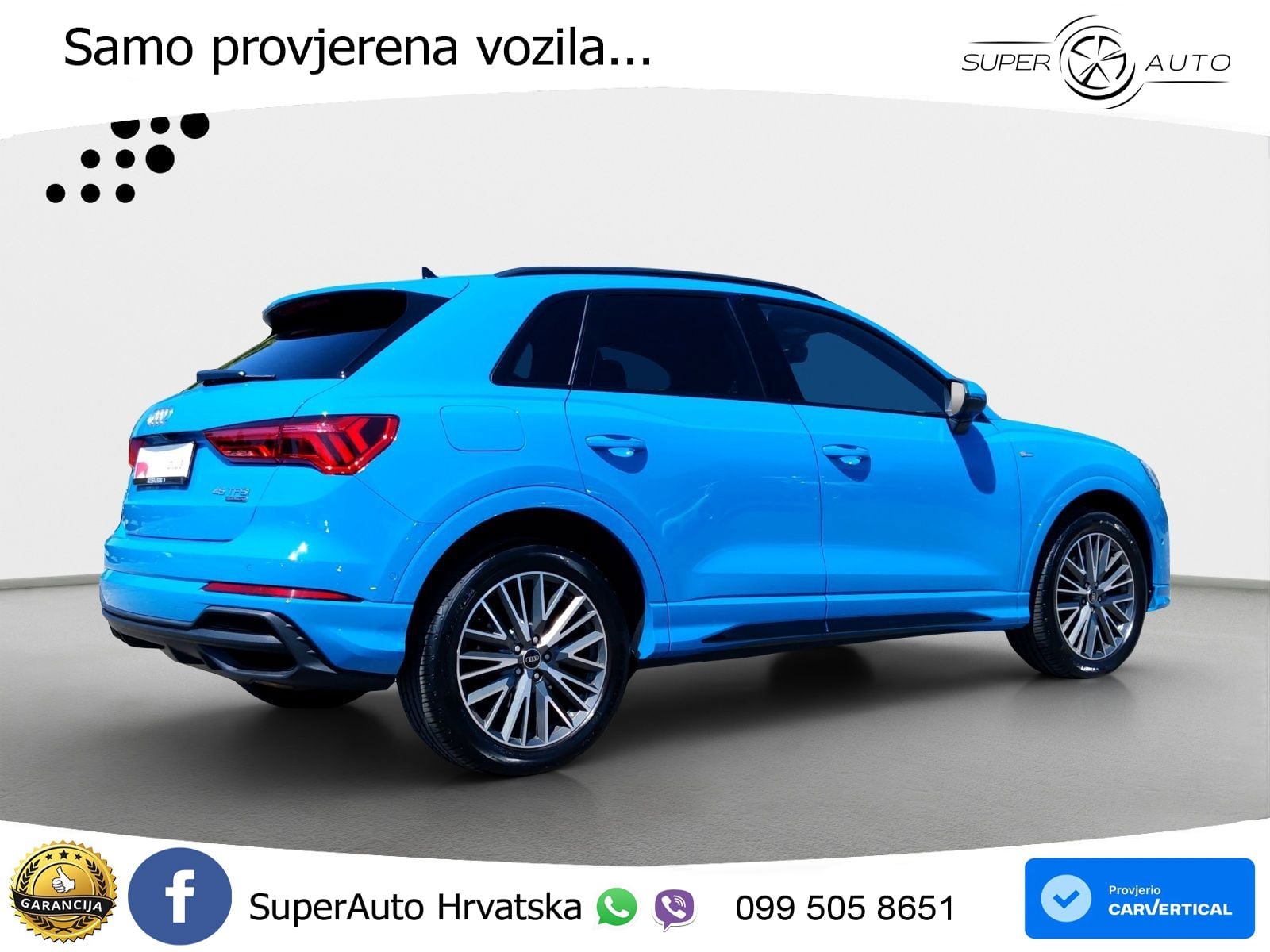 Audi Q3 45 TFSI (245 KS) quattro S tronic S line LED+GR SJED+ACC