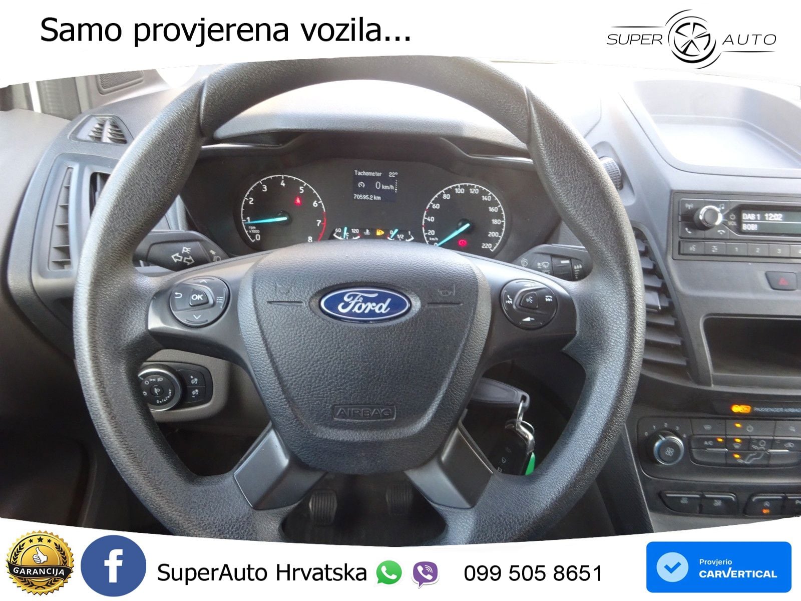 Ford Transit Connect Kasten 100PS Trend Klima PPS 101 KS